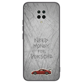 Picasee silikonski črni ovitek za Xiaomi Redmi Note 9 Pro - Garage Scratch