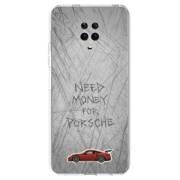 Picasee silikonski prozorni ovitek za Xiaomi Redmi Note 9S - Garage Scratch