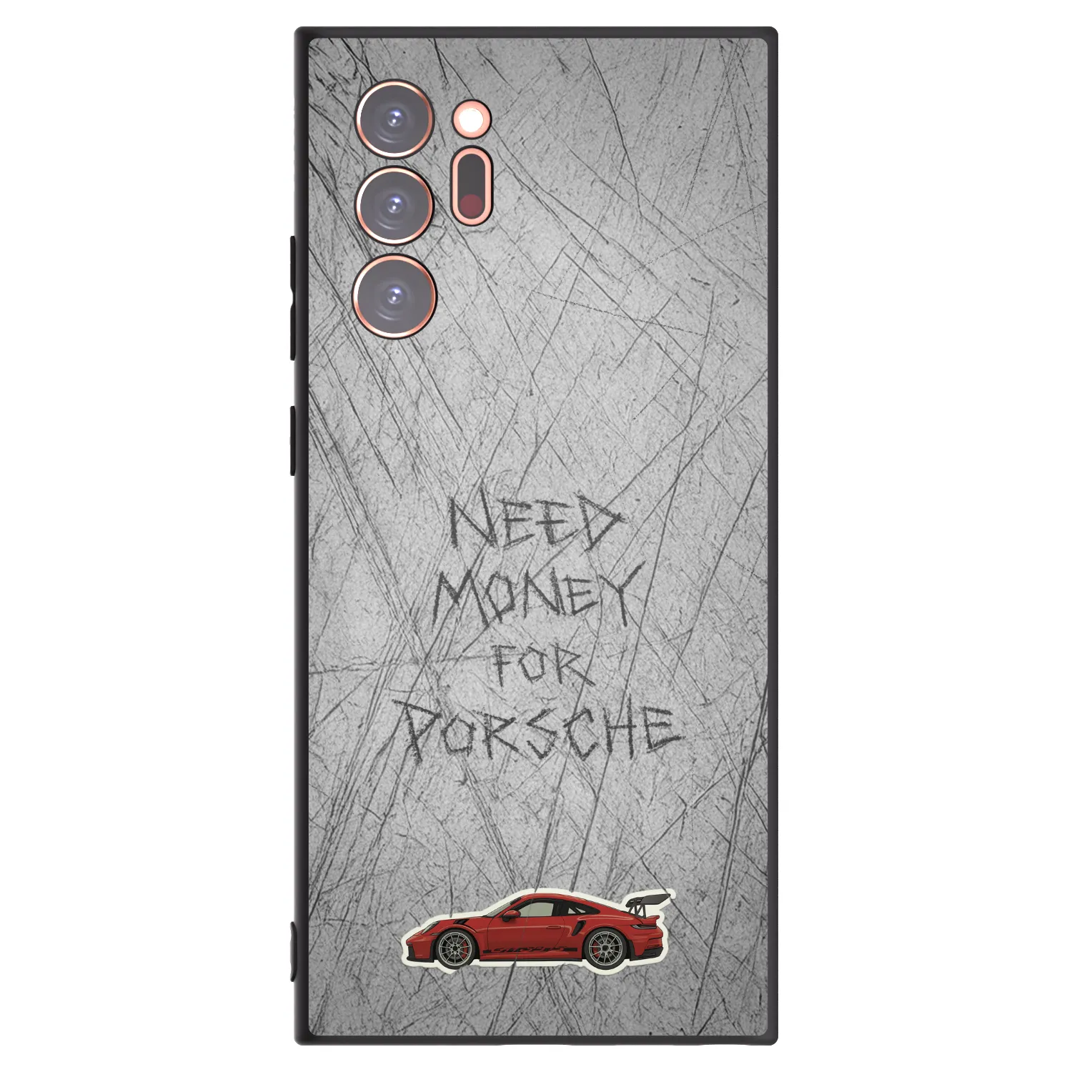 Picasee silikonski črni ovitek za Samsung Galaxy Note 20 Ultra - Garage Scratch