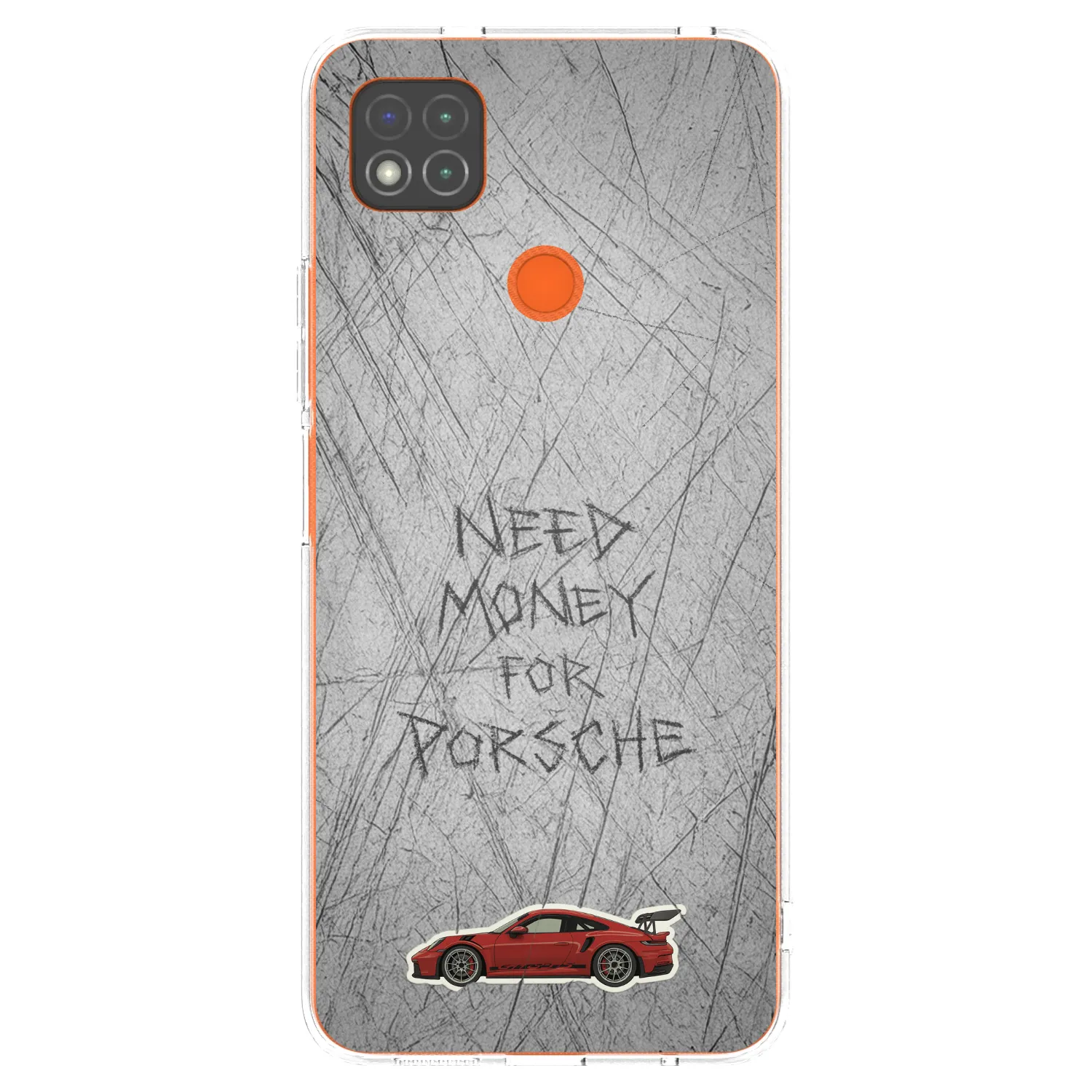 Picasee silikonski prozorni ovitek za Xiaomi Redmi 9C - Garage Scratch
