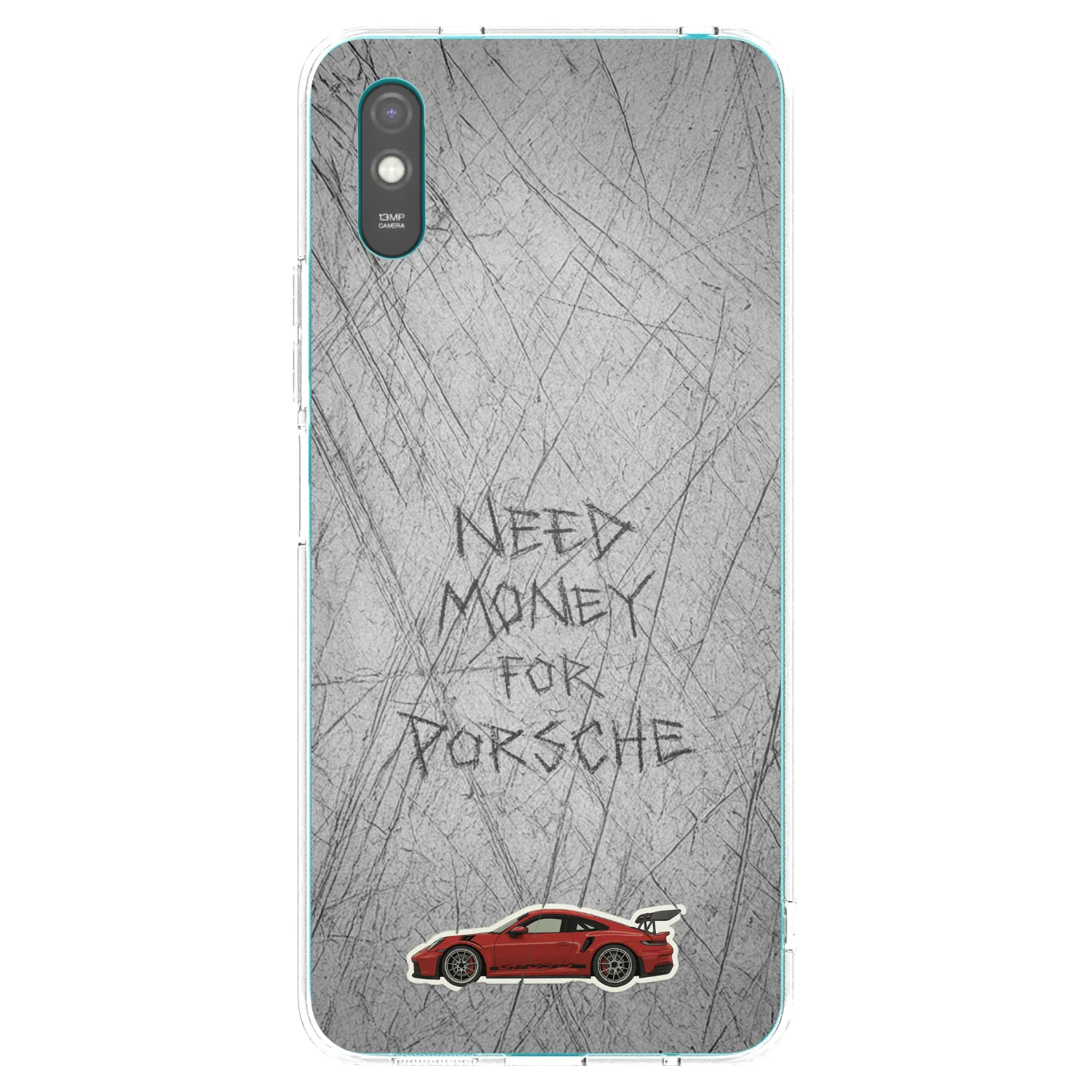 Picasee silikonski prozorni ovitek za Xiaomi Redmi 9A - Garage Scratch