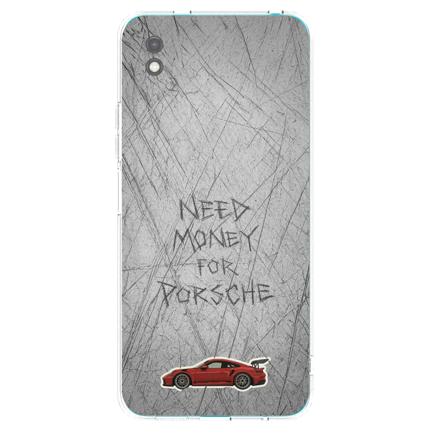 Picasee silikonski črni ovitek za Xiaomi Redmi 9A - Garage Scratch