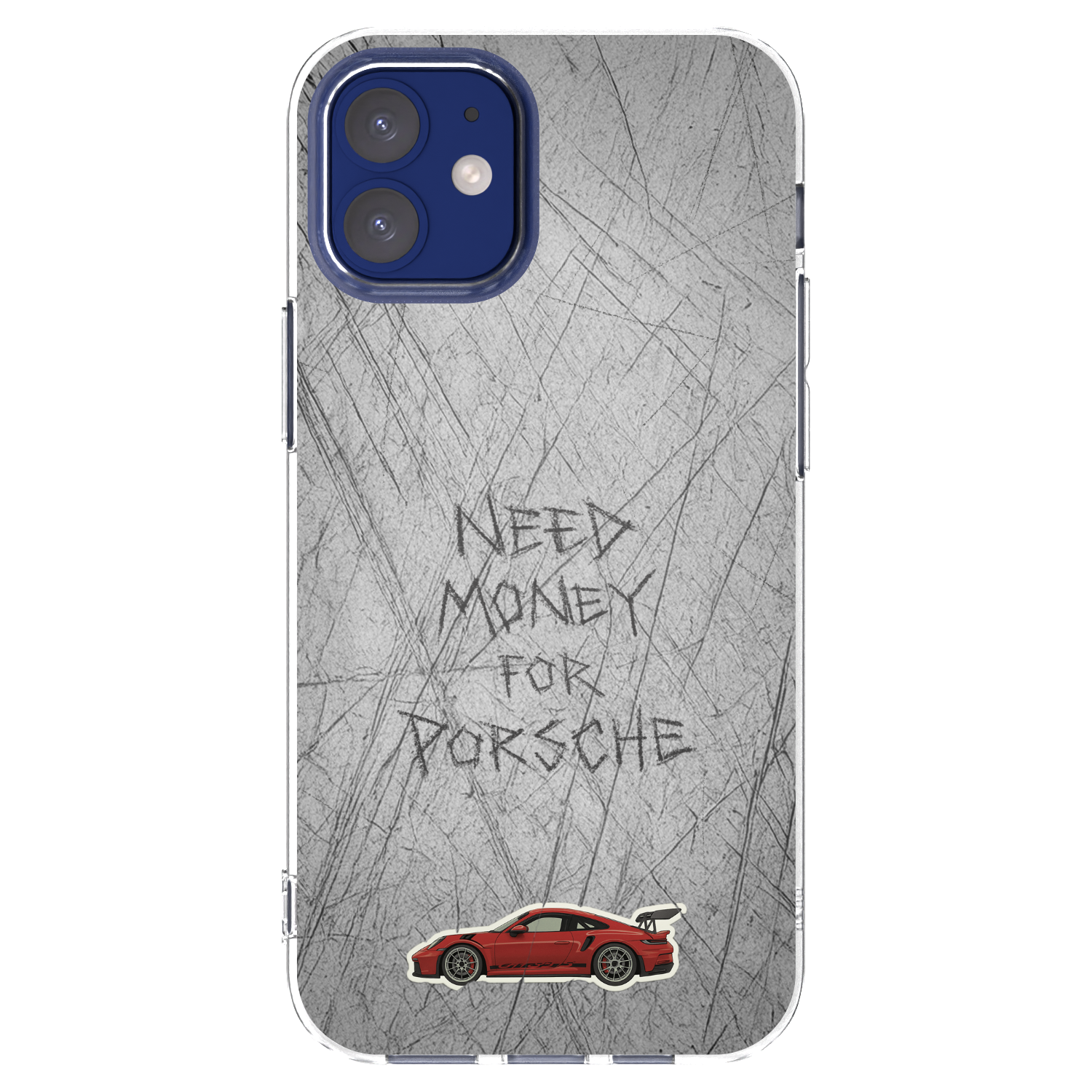 Picasee silikonski prozorni ovitek za Apple iPhone 12 mini - Garage Scratch