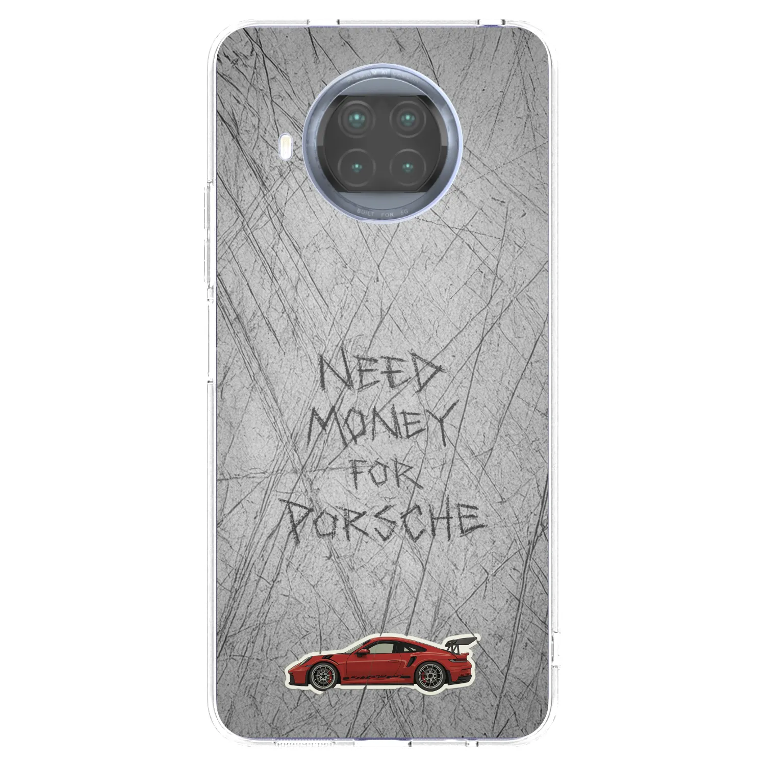 Picasee silikonski prozorni ovitek za Xiaomi Mi 10T Lite - Garage Scratch