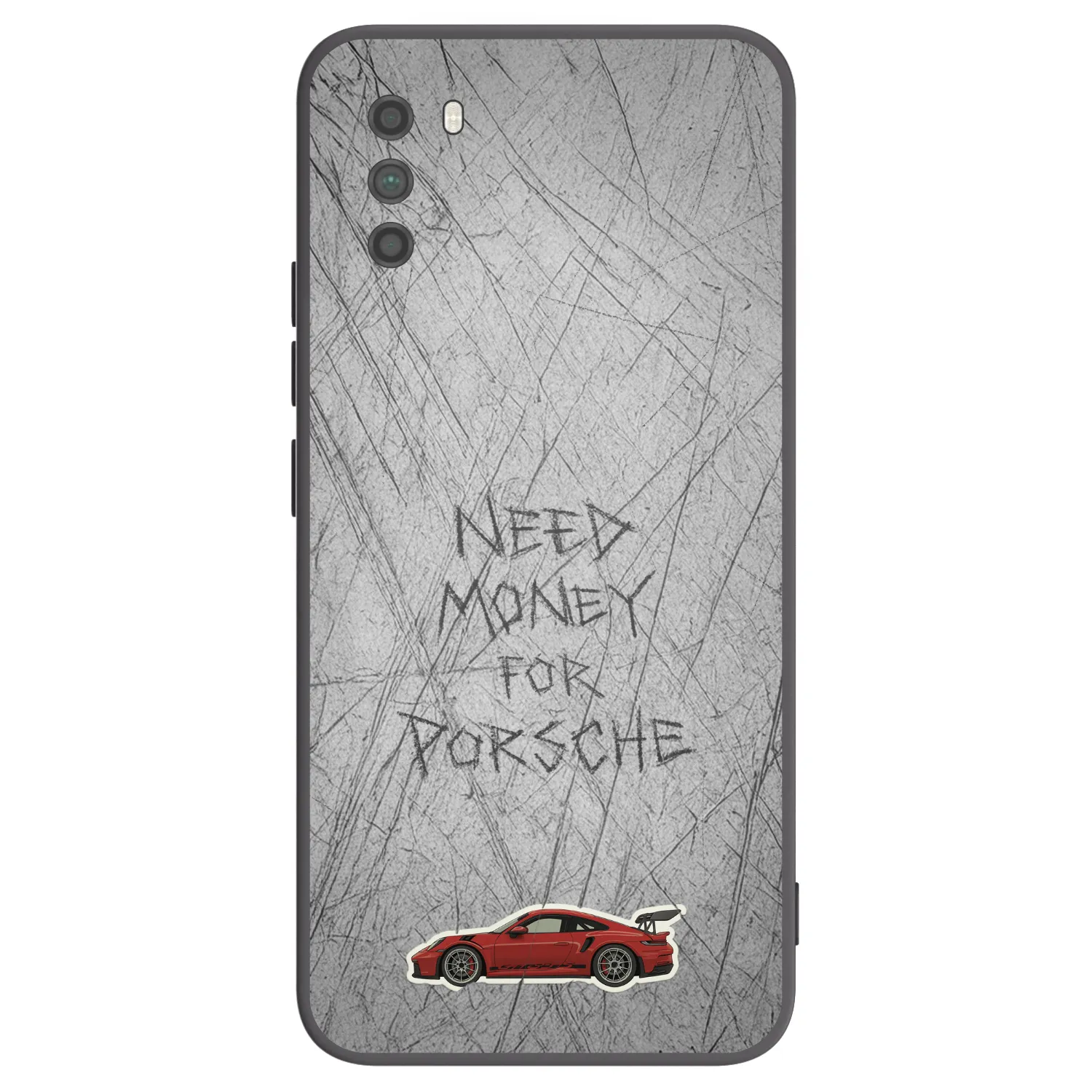 Picasee silikonski črni ovitek za Xiaomi Poco M3 - Garage Scratch
