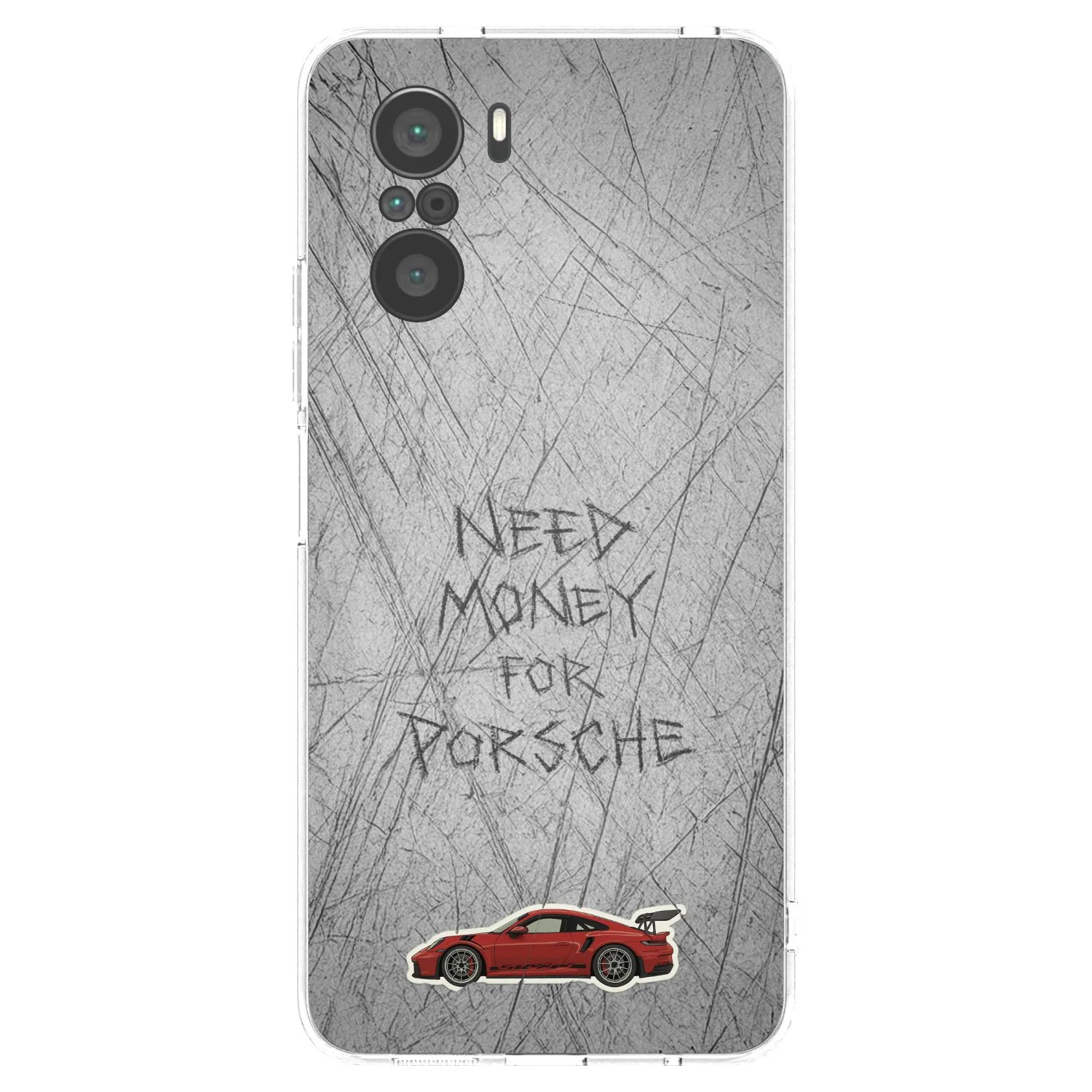 Picasee silikonski prozorni ovitek za Xiaomi Poco F3 - Garage Scratch