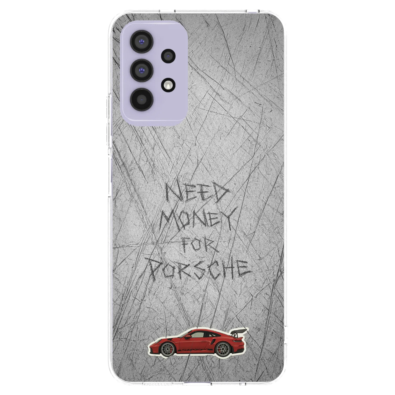 Picasee silikonski prozorni ovitek za Samsung Galaxy A32 4G SM-A325F - Garage Scratch