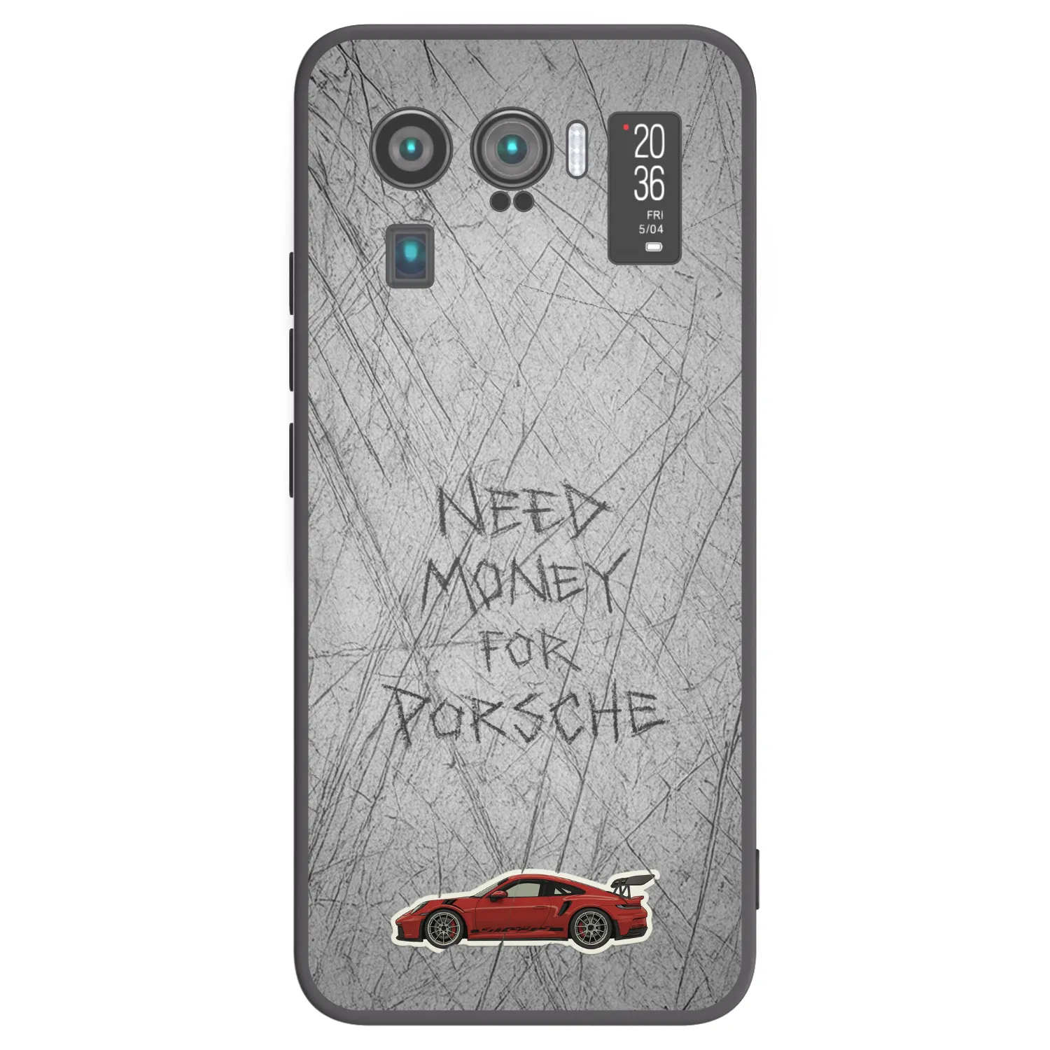 Picasee silikonski črni ovitek za Xiaomi Mi 11 Ultra - Garage Scratch