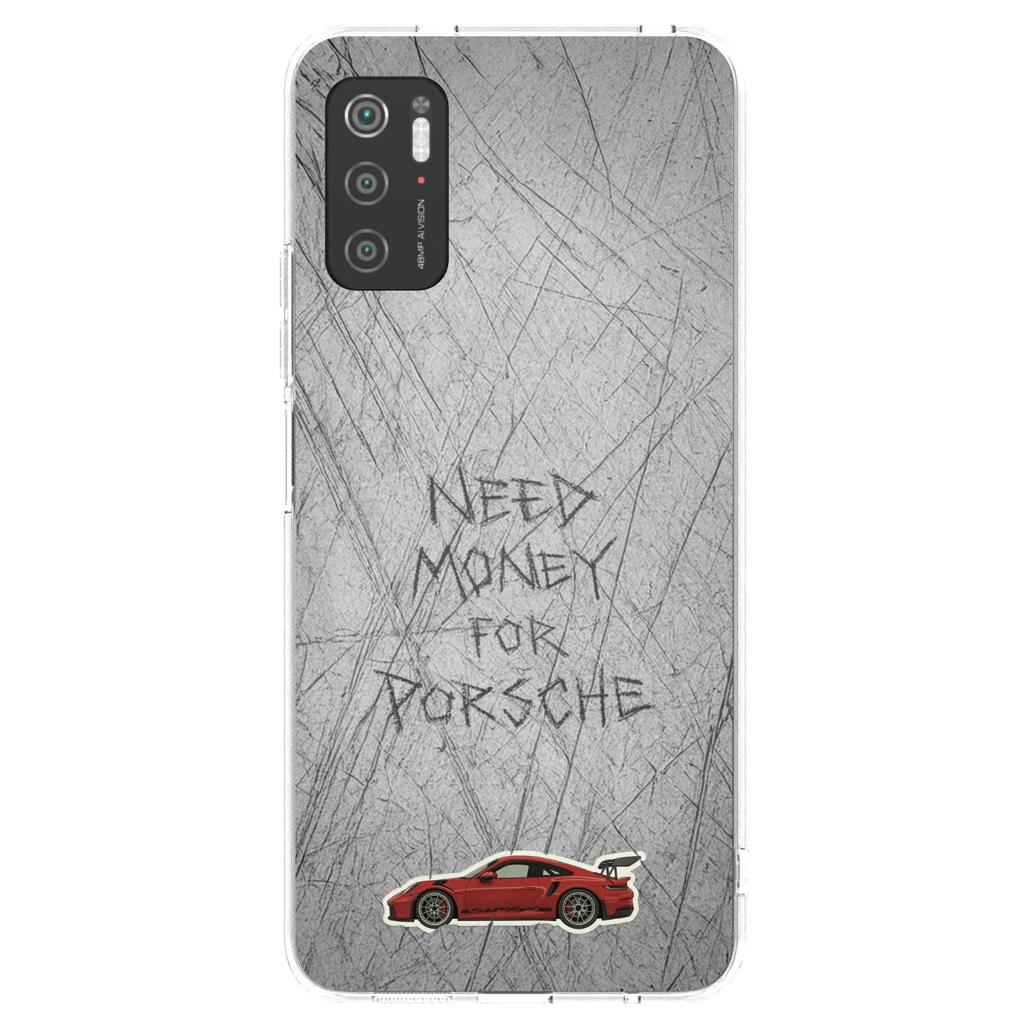 Picasee silikonski prozorni ovitek za Xiaomi Poco M3 Pro 5G - Garage Scratch