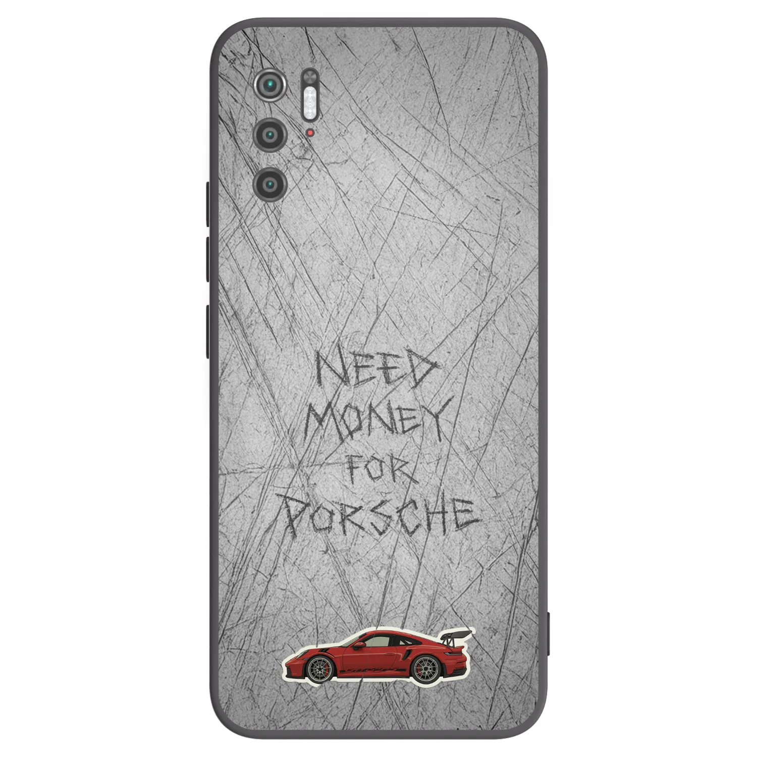 Picasee silikonski črni ovitek za Xiaomi Poco M3 Pro 5G - Garage Scratch