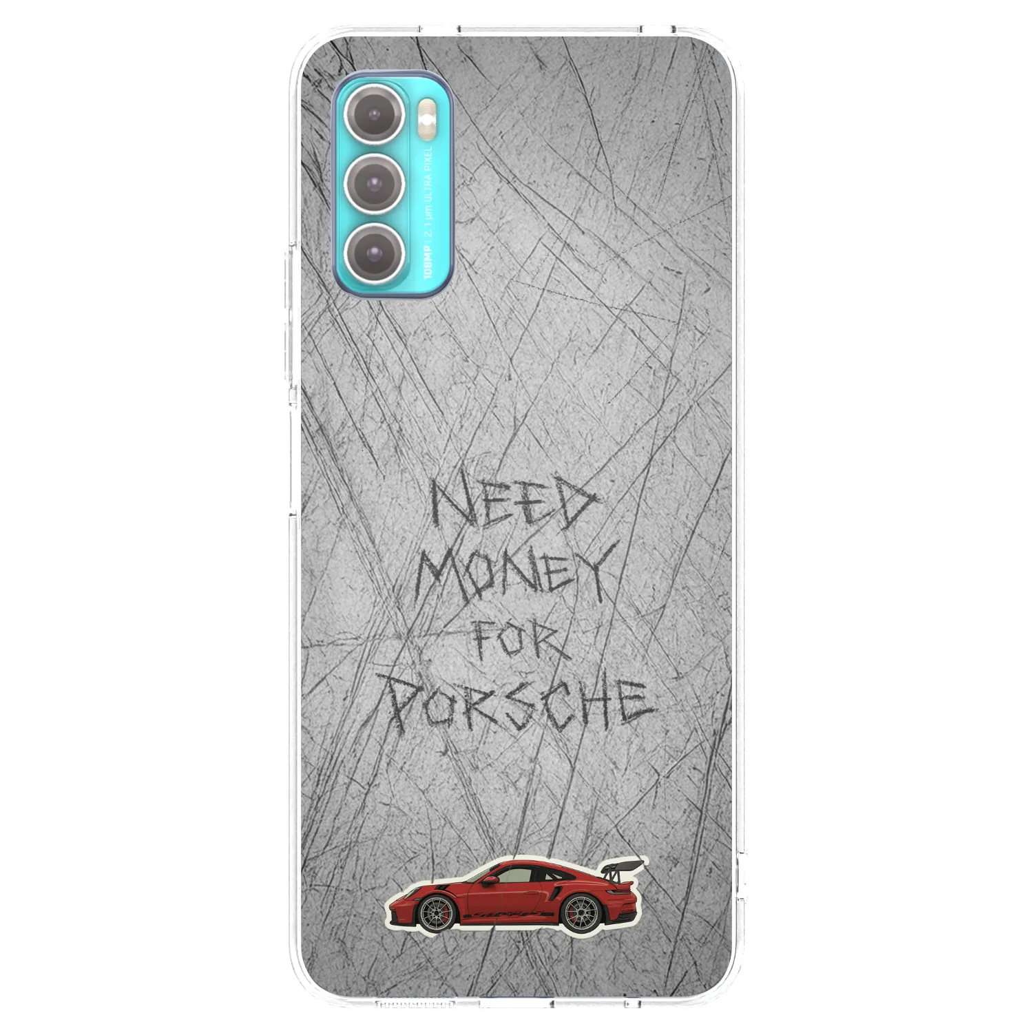 Picasee silikonski prozorni ovitek za Motorola Moto G60 - Garage Scratch