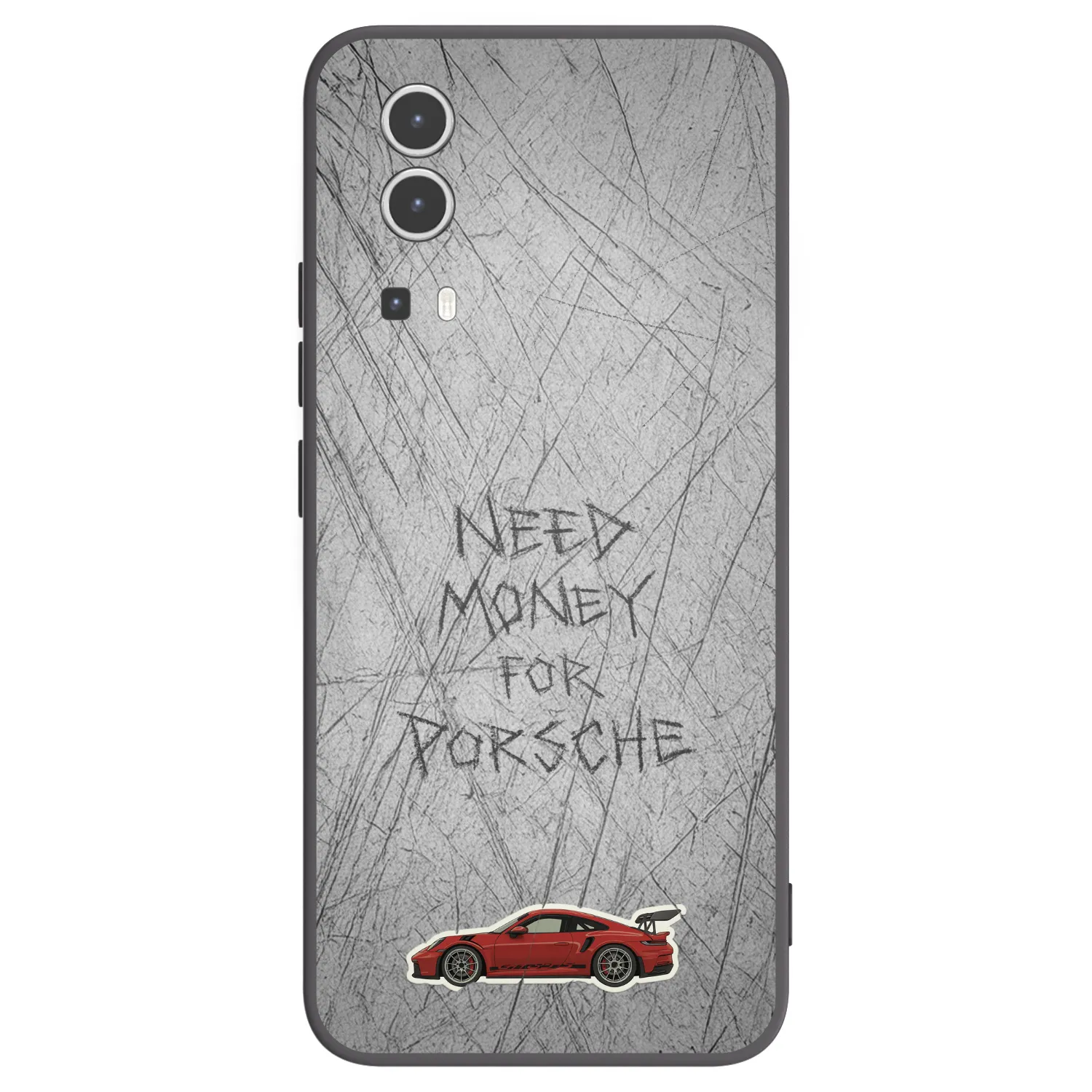 Picasee silikonski črni ovitek za Vivo Y72 5G - Garage Scratch