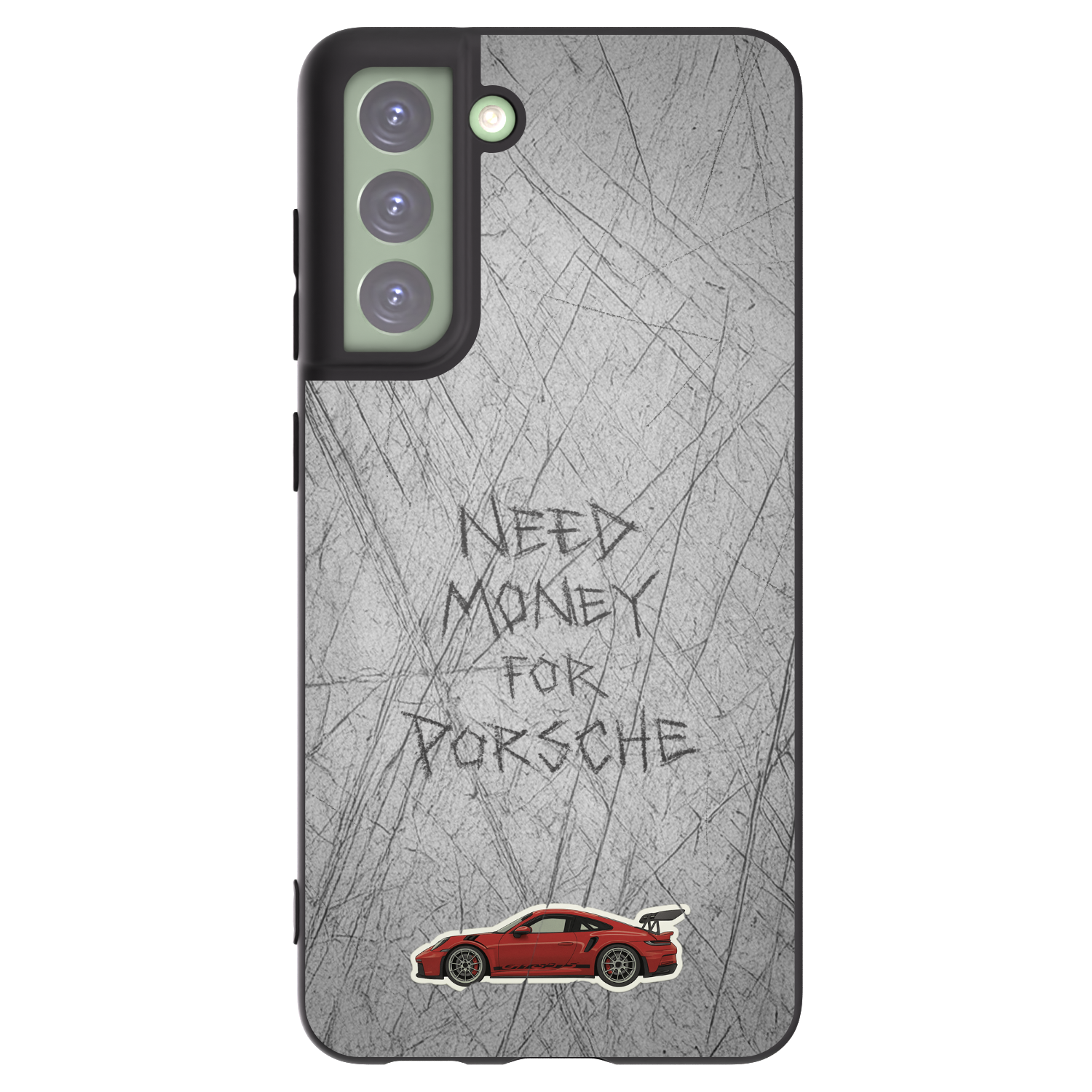 Picasee silikonski črni ovitek za Samsung Galaxy S21 FE 5G - Garage Scratch