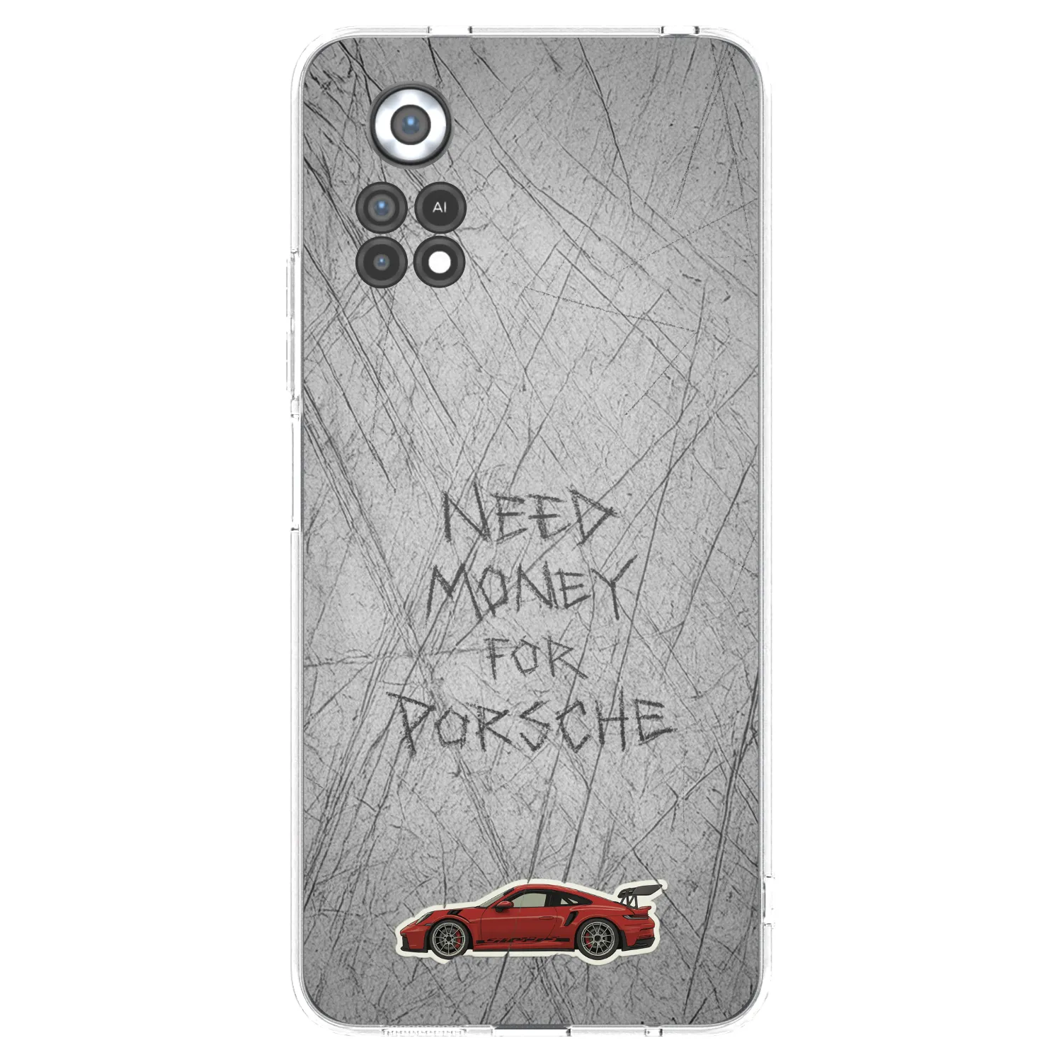 Picasee silikonski prozorni ovitek za Xiaomi Poco X4 Pro 5G - Garage Scratch