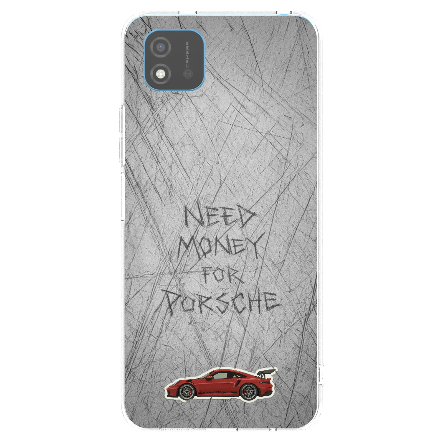 Picasee silikonski prozorni ovitek za Realme C11 (2021) - Garage Scratch