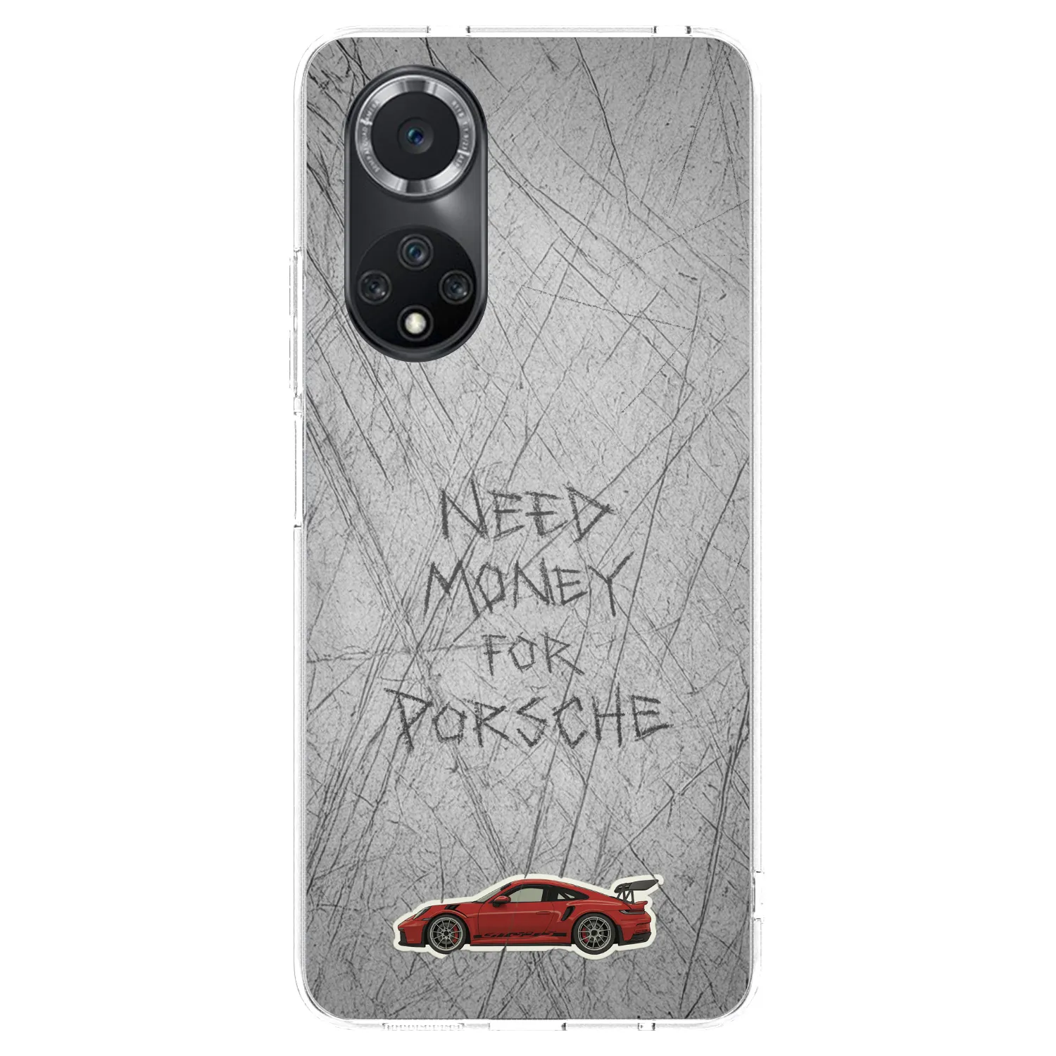 Picasee silikonski prozorni ovitek za Huawei Nova 9 SE - Garage Scratch