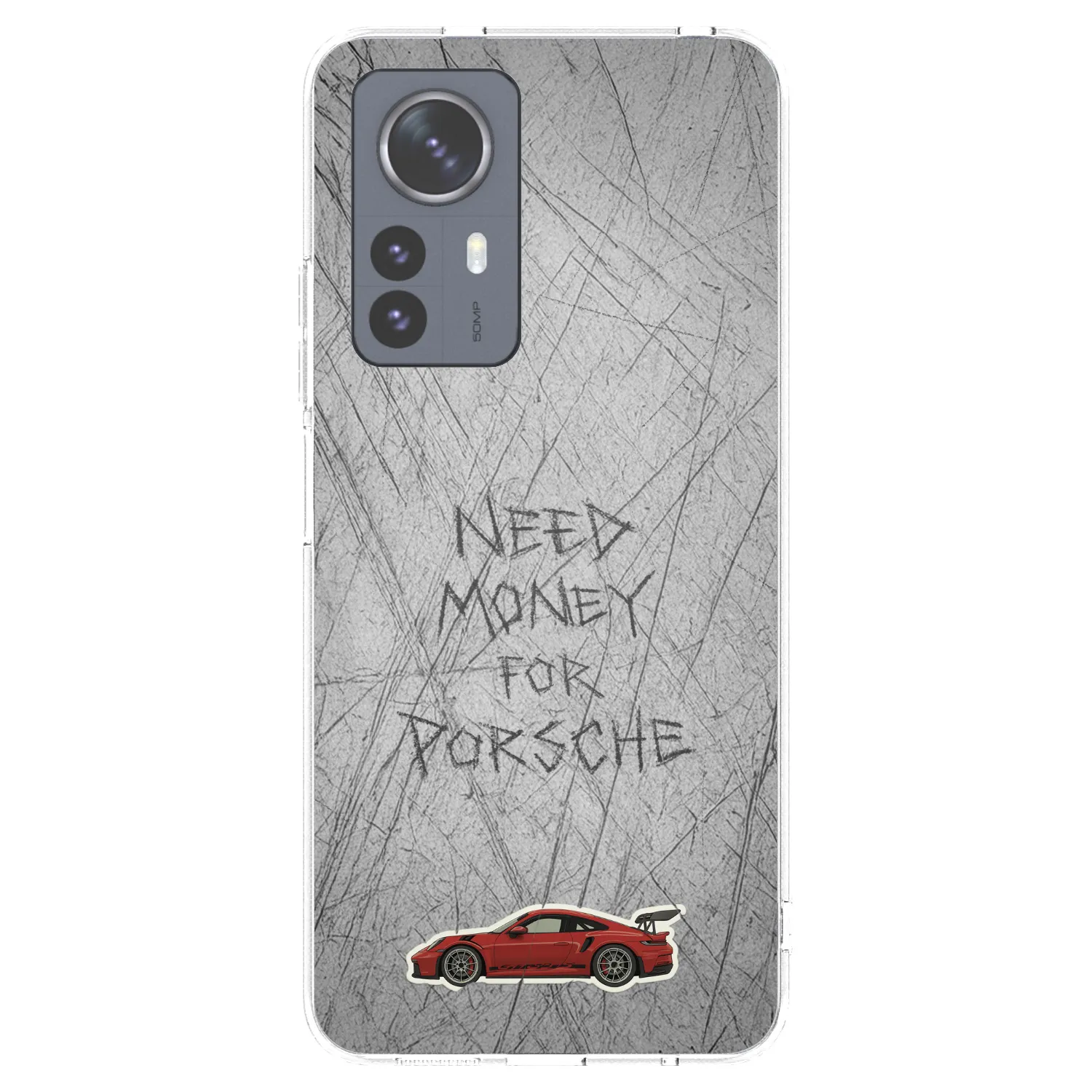 Picasee silikonski prozorni ovitek za Xiaomi 12 Pro - Garage Scratch