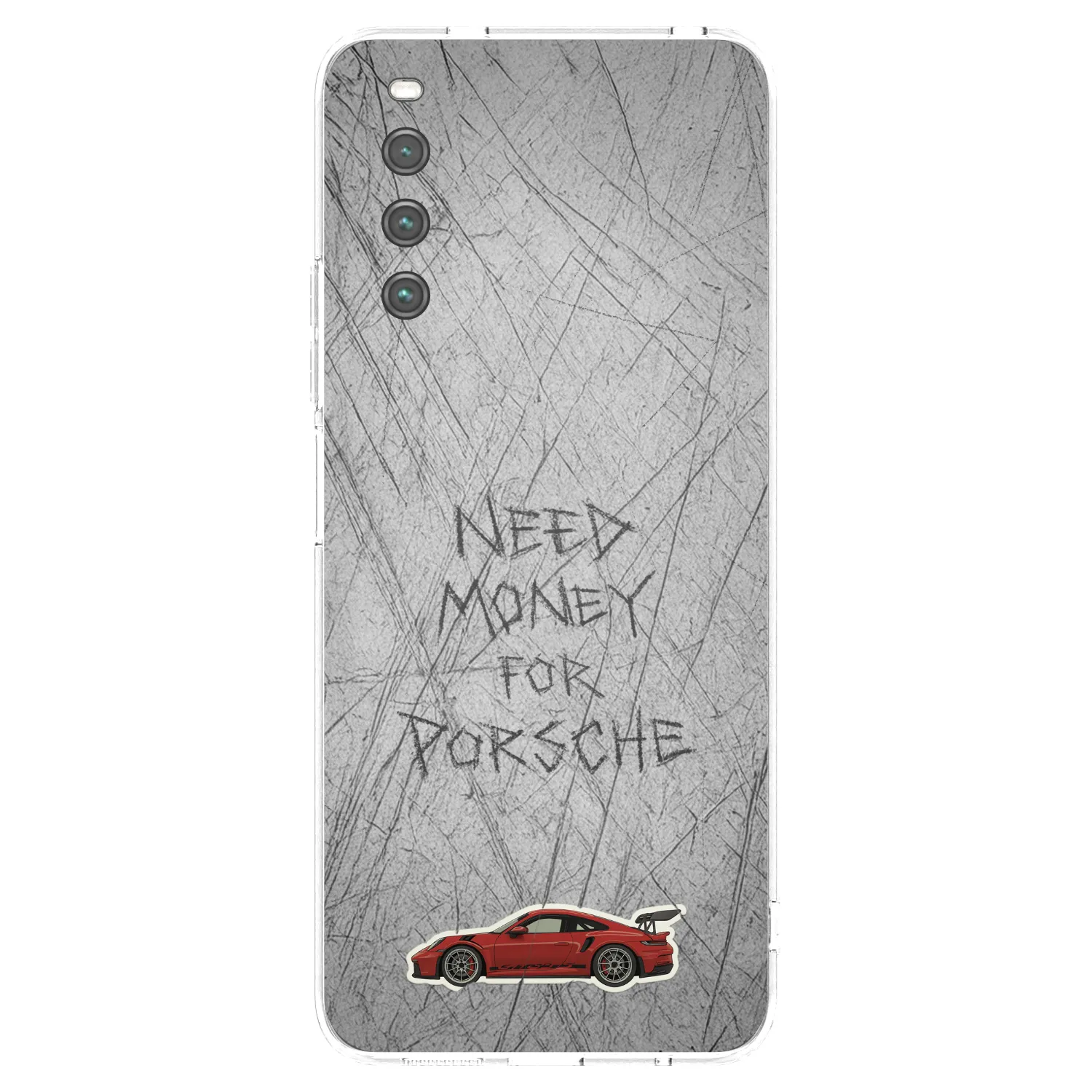 Picasee silikonski prozorni ovitek za Sony Xperia 10 IV 5G - Garage Scratch