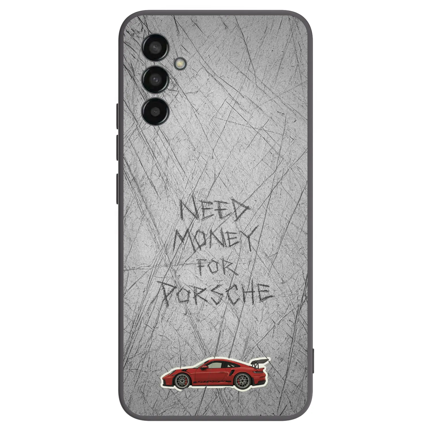 Picasee silikonski črni ovitek za Samsung Galaxy M13 M135F - Garage Scratch