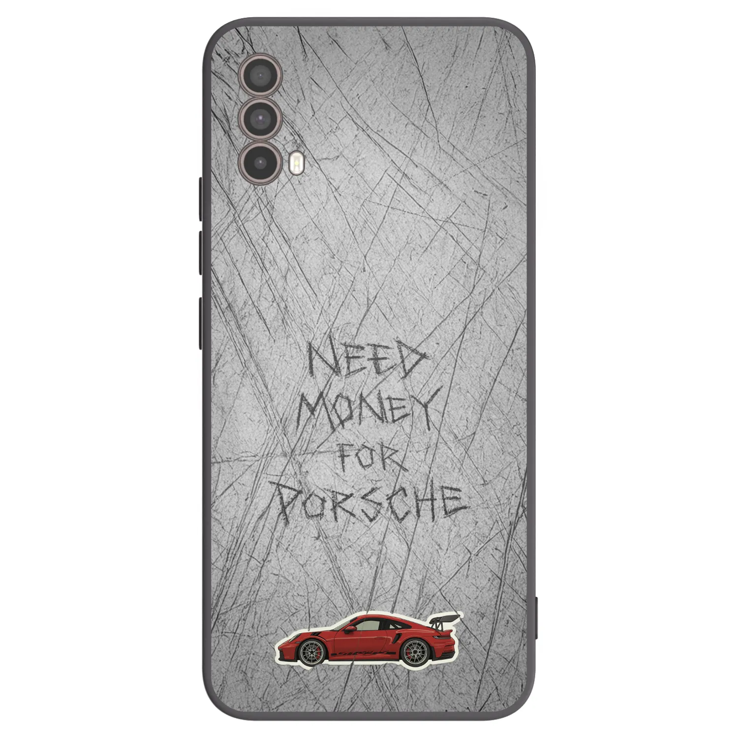Picasee silikonski črni ovitek za Motorola Moto E40 - Garage Scratch
