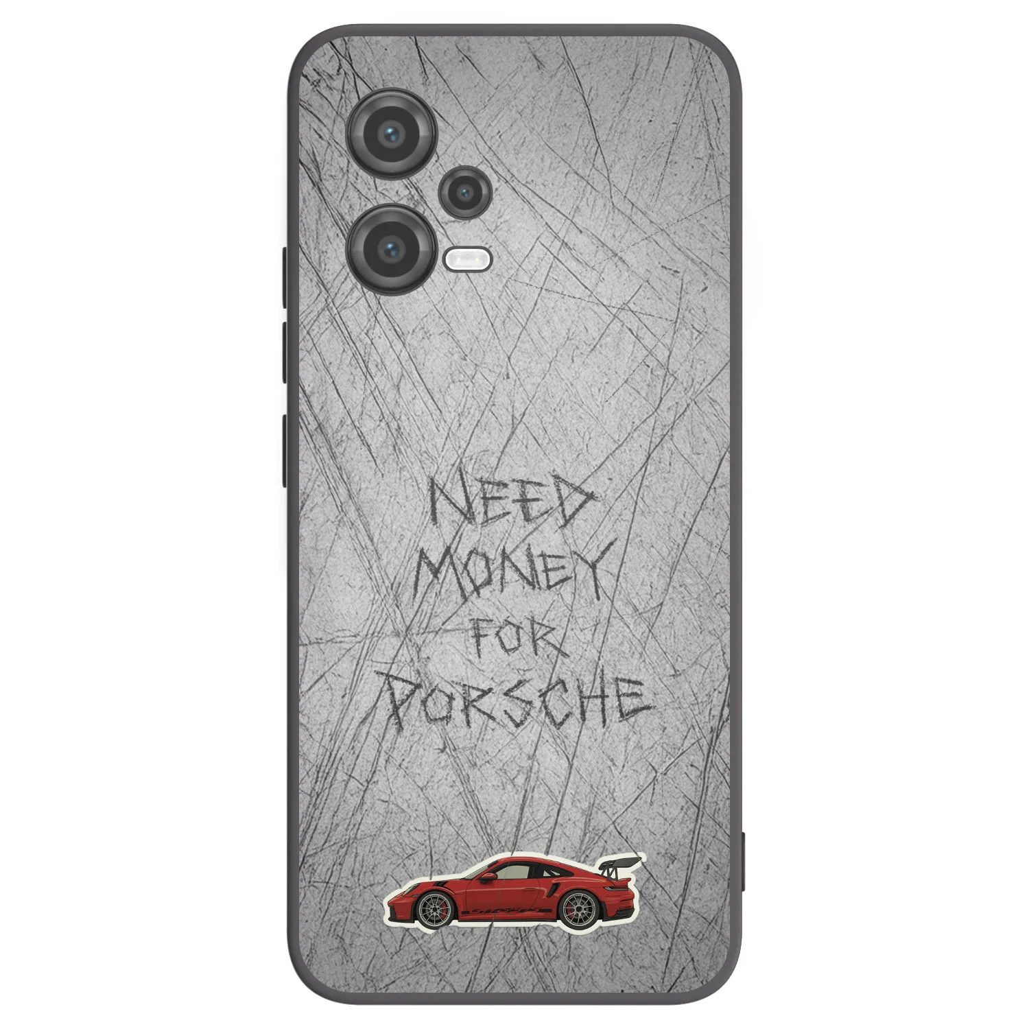 Picasee silikonski črni ovitek za Xiaomi Poco X5 - Garage Scratch