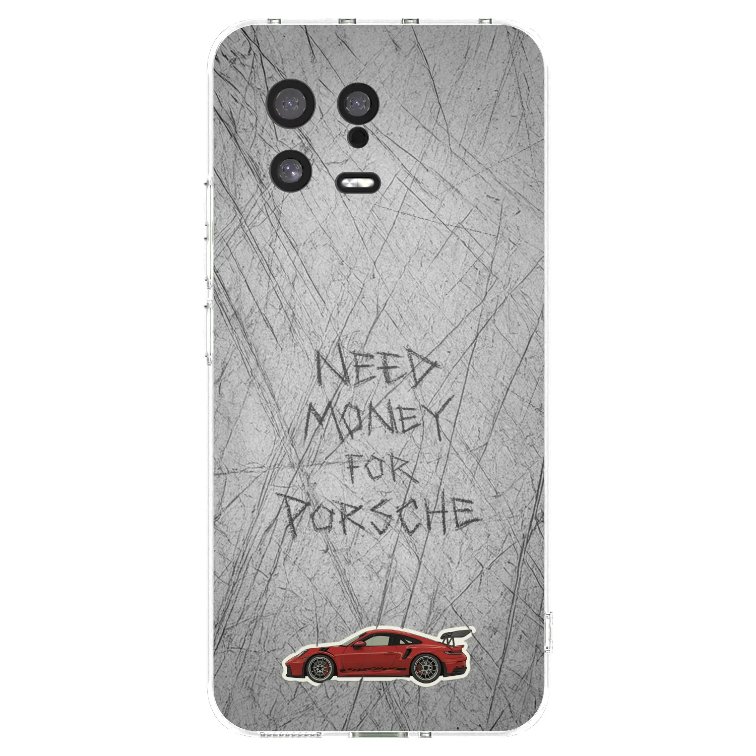 Picasee silikonski prozorni ovitek za Xiaomi 13 - Garage Scratch