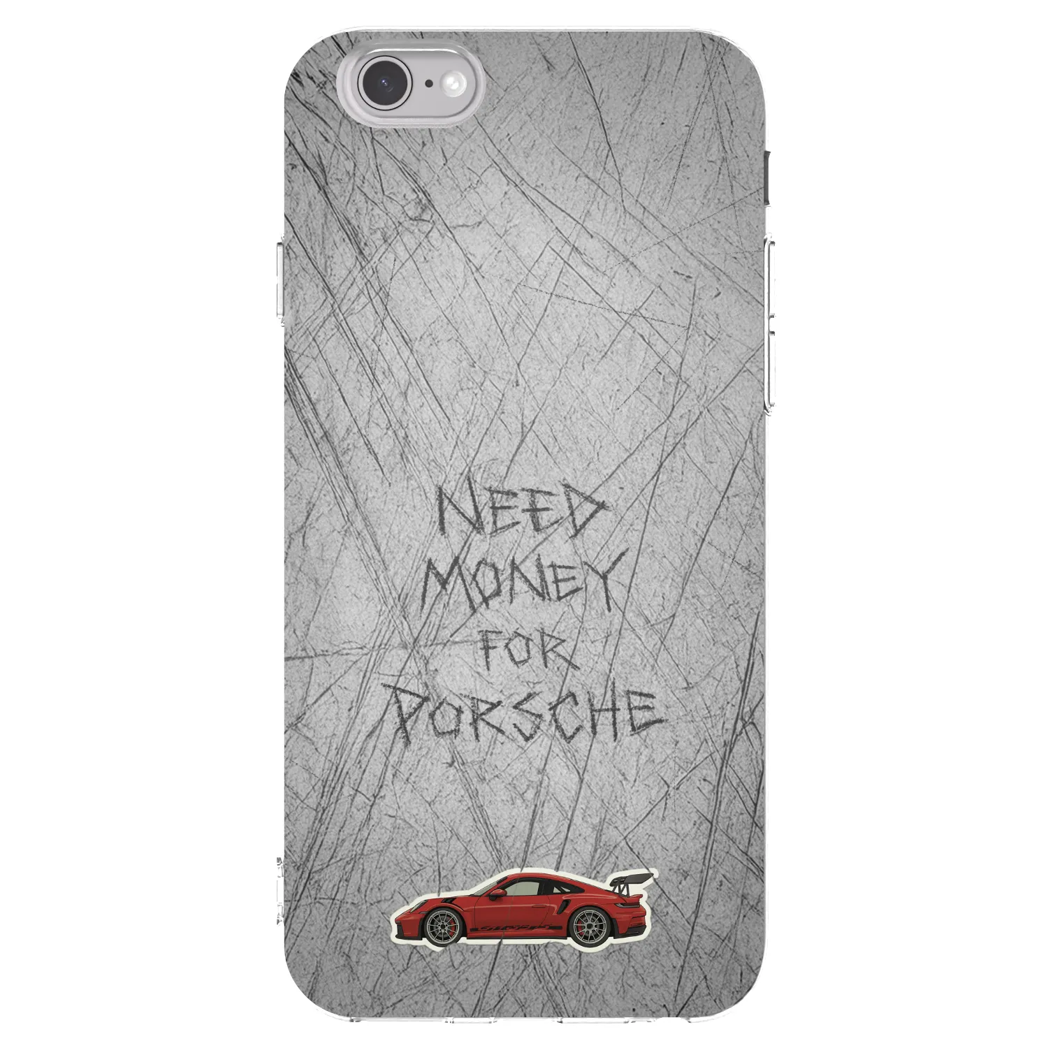 Picasee silikonski prozorni ovitek za Apple iPhone 6/6S - Garage Scratch