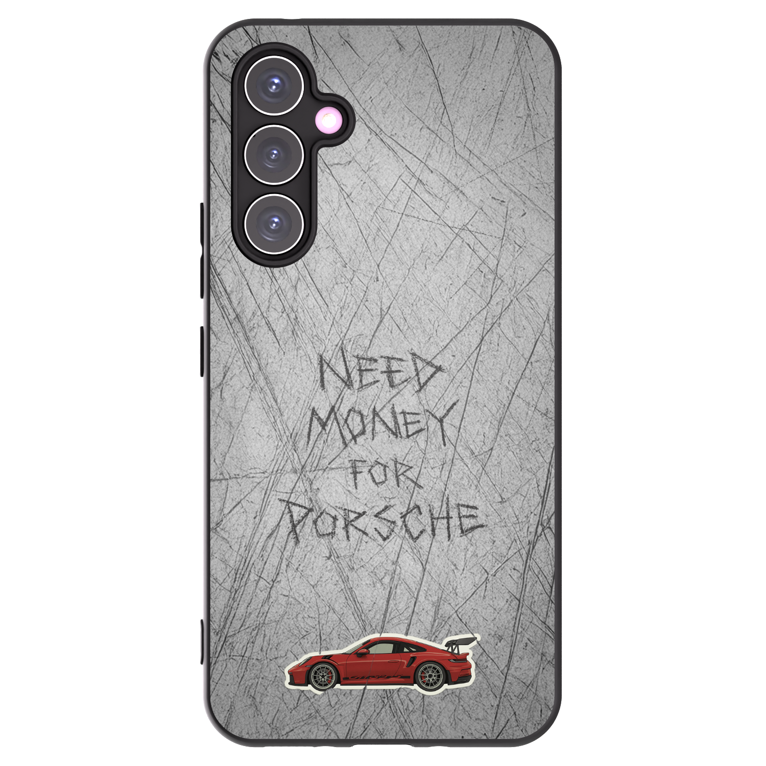 Picasee silikonski črni ovitek za Samsung Galaxy A54 5G A546B - Garage Scratch