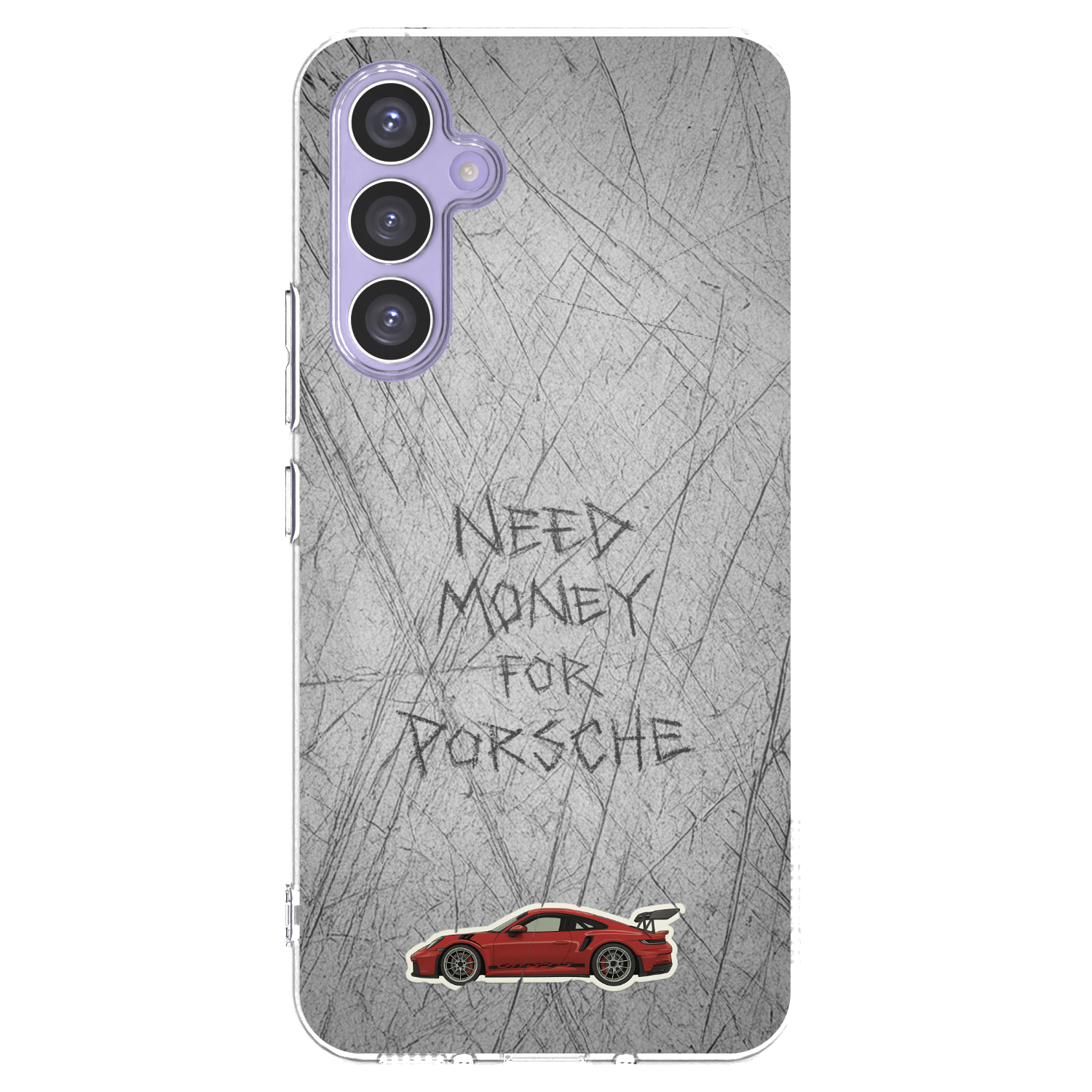 Picasee silikonski prozorni ovitek za Samsung Galaxy A54 5G A546B - Garage Scratch