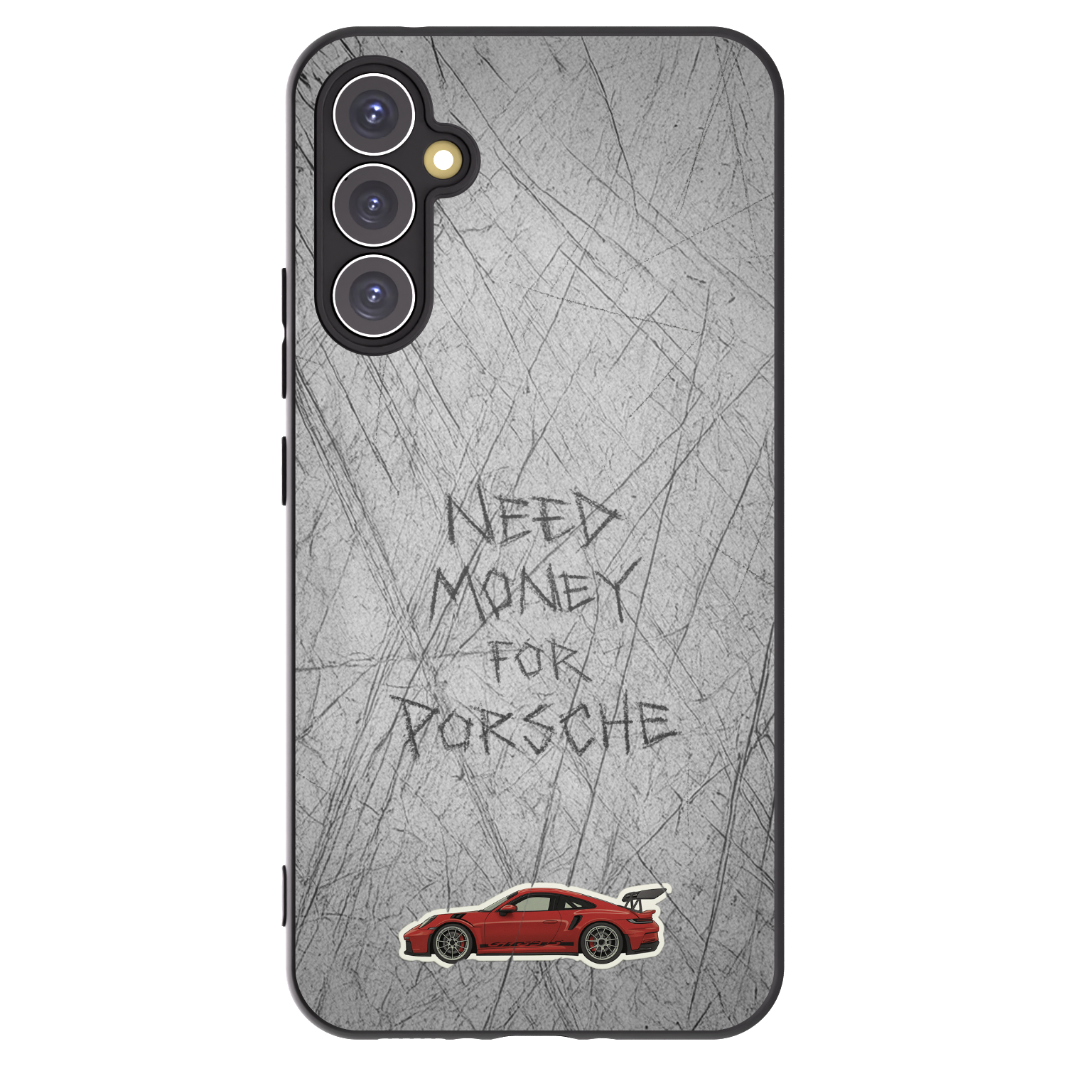 Picasee silikonski črni ovitek za Samsung Galaxy A34 5G A346B - Garage Scratch