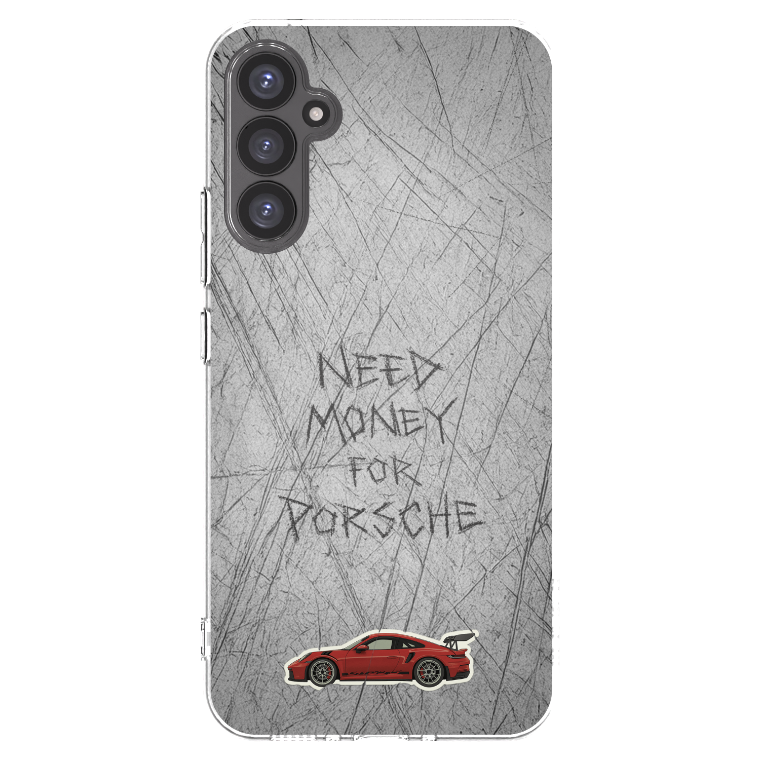 Picasee silikonski prozorni ovitek za Samsung Galaxy A34 5G A346B - Garage Scratch