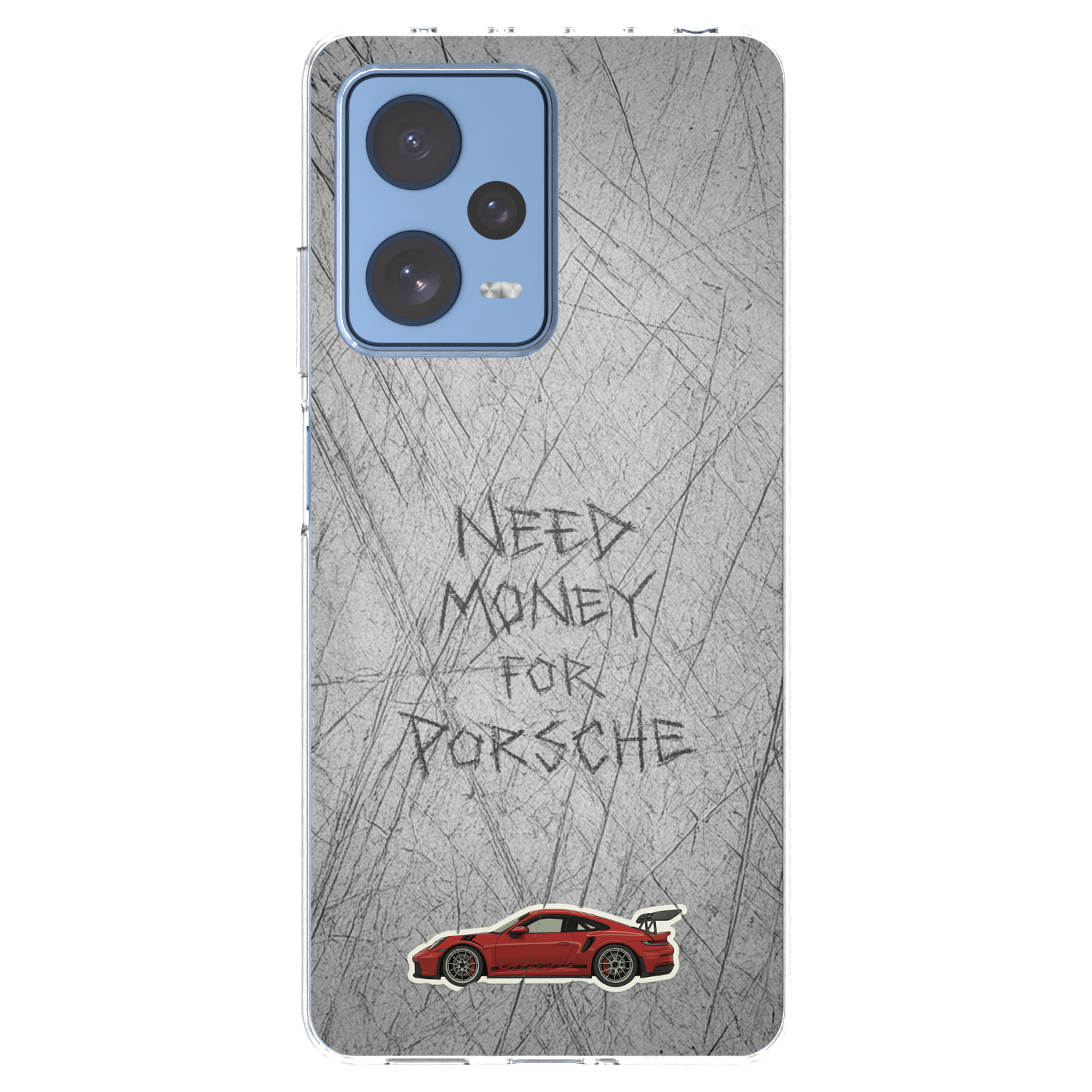 Picasee silikonski prozorni ovitek za Xiaomi Redmi Note 12 Pro 5G - Garage Scratch