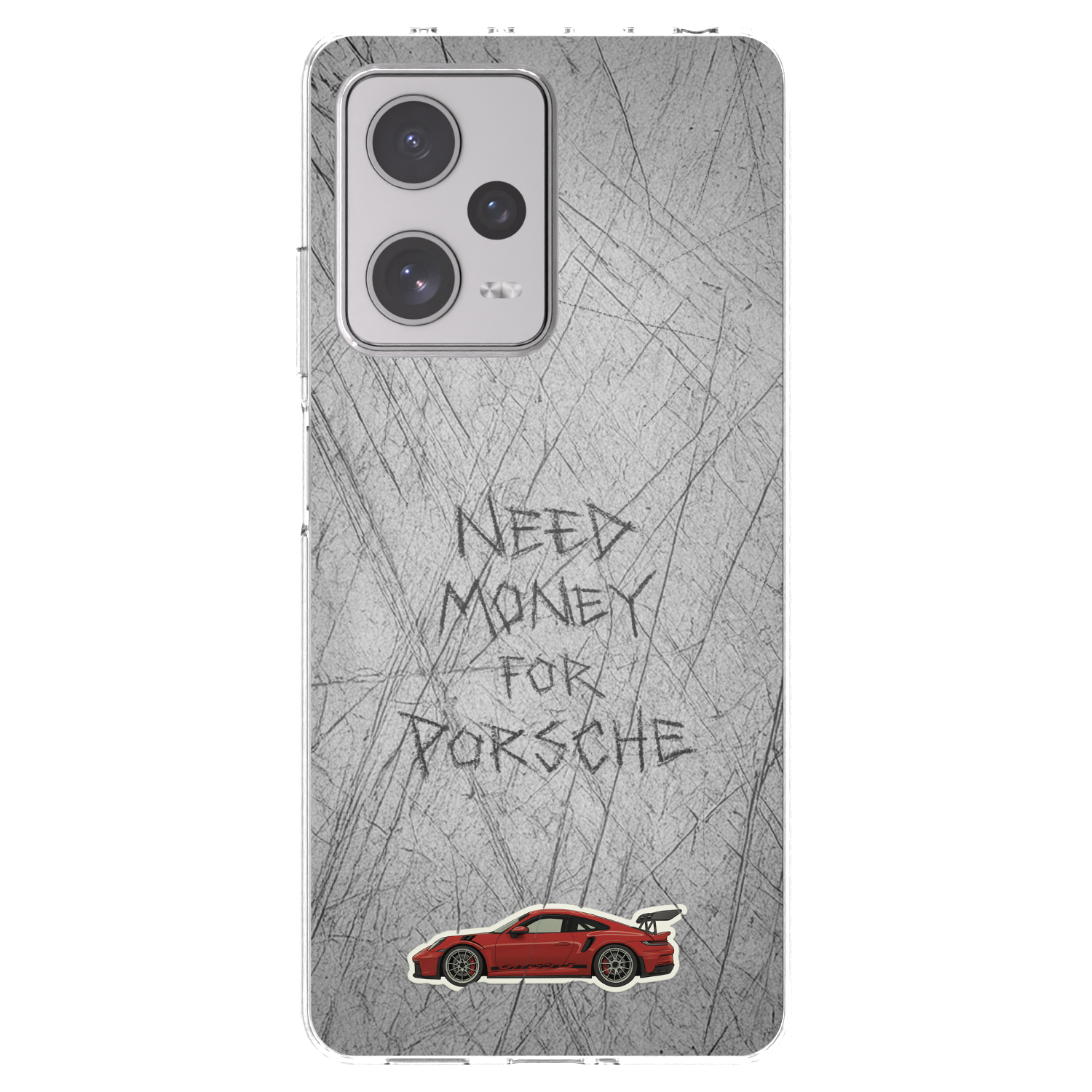 Picasee silikonski prozorni ovitek za Xiaomi Redmi Note 12 Pro+ 5G - Garage Scratch
