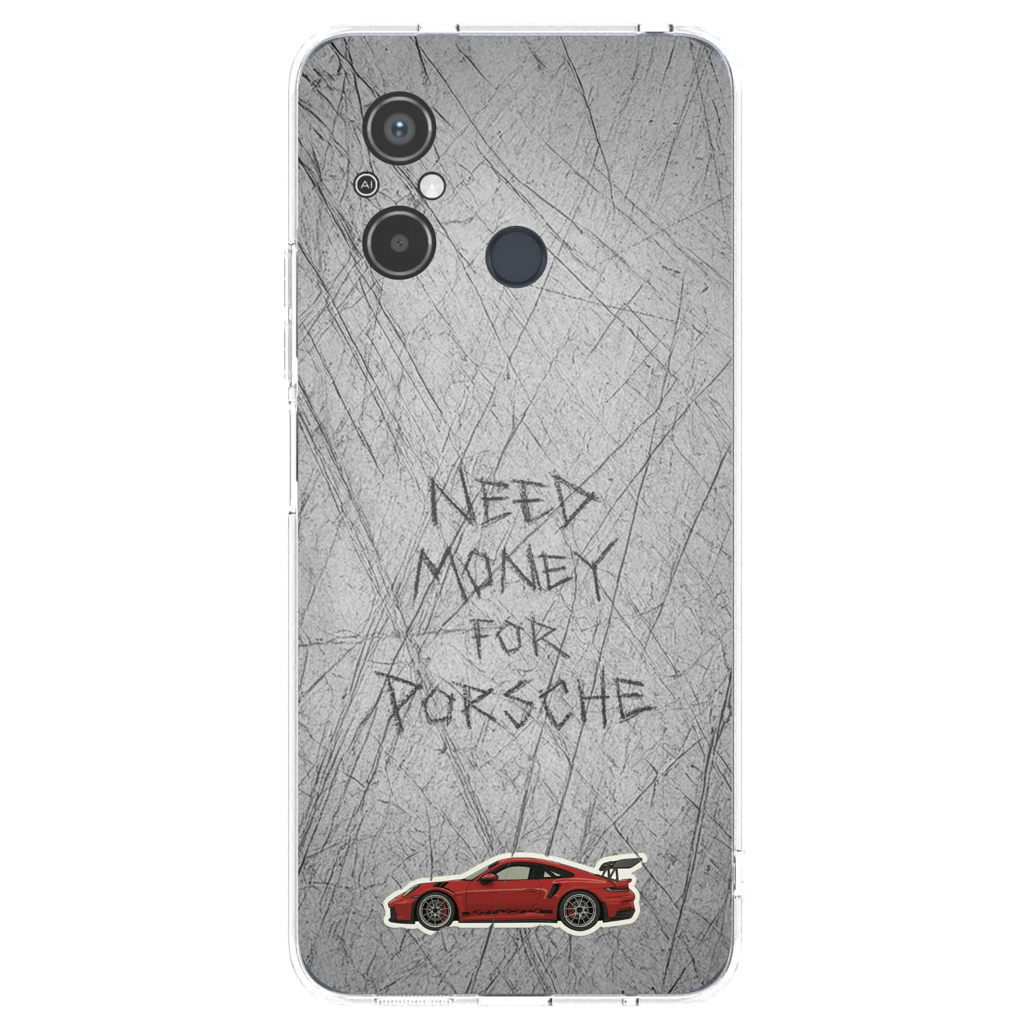 Picasee silikonski prozorni ovitek za Xiaomi Redmi 12C - Garage Scratch