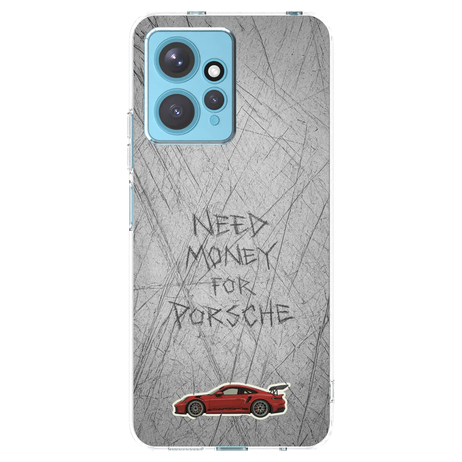 Picasee silikonski prozorni ovitek za Xiaomi Redmi Note 12 4G - Garage Scratch