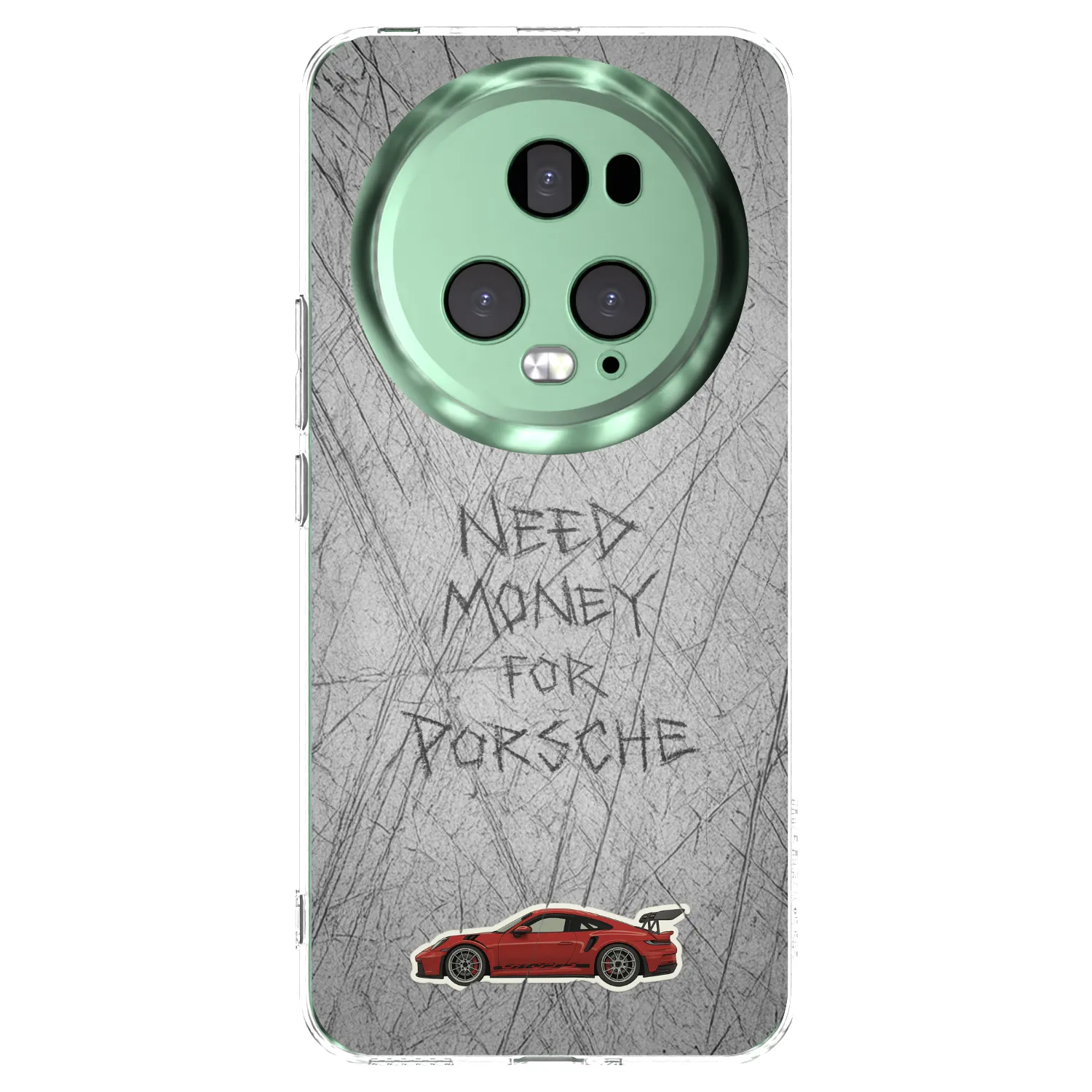 Picasee silikonski prozorni ovitek za Honor Magic5 Pro - Garage Scratch