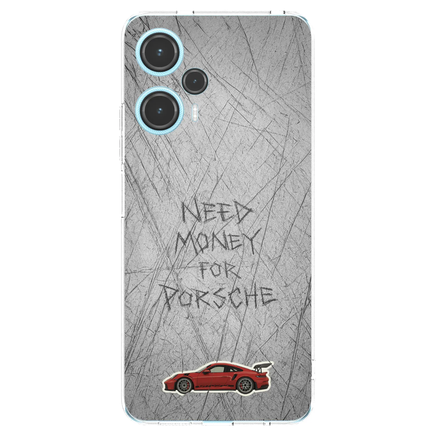 Picasee silikonski prozorni ovitek za Xiaomi Poco F5 - Garage Scratch