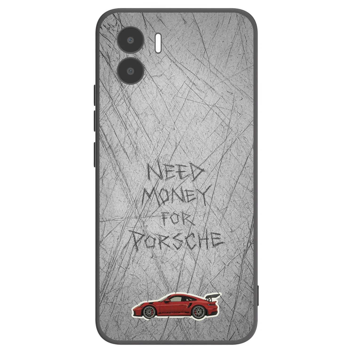 Picasee silikonski črni ovitek za Xiaomi Redmi A2 - Garage Scratch
