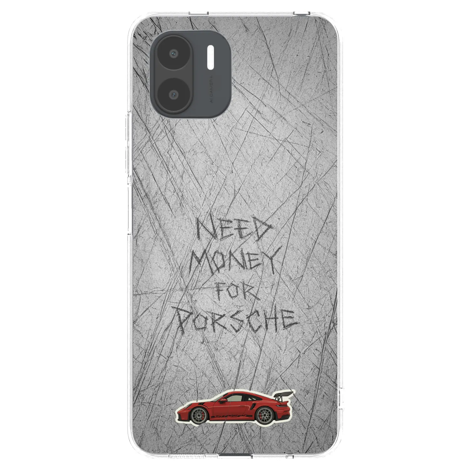 Picasee silikonski prozorni ovitek za Xiaomi Redmi A2 - Garage Scratch