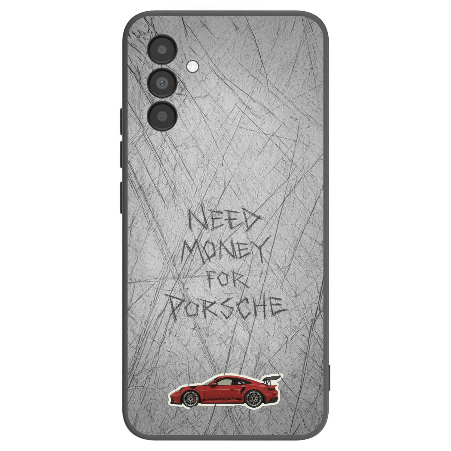 Picasee silikonski črni ovitek za Samsung Galaxy A04s A047F - Garage Scratch