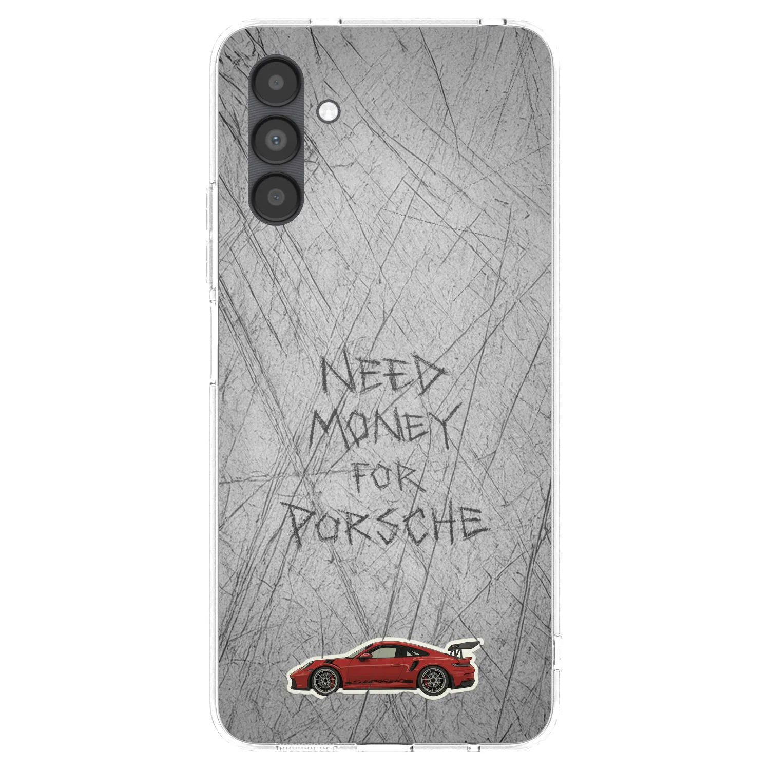 Picasee silikonski prozorni ovitek za Samsung Galaxy A04s A047F - Garage Scratch