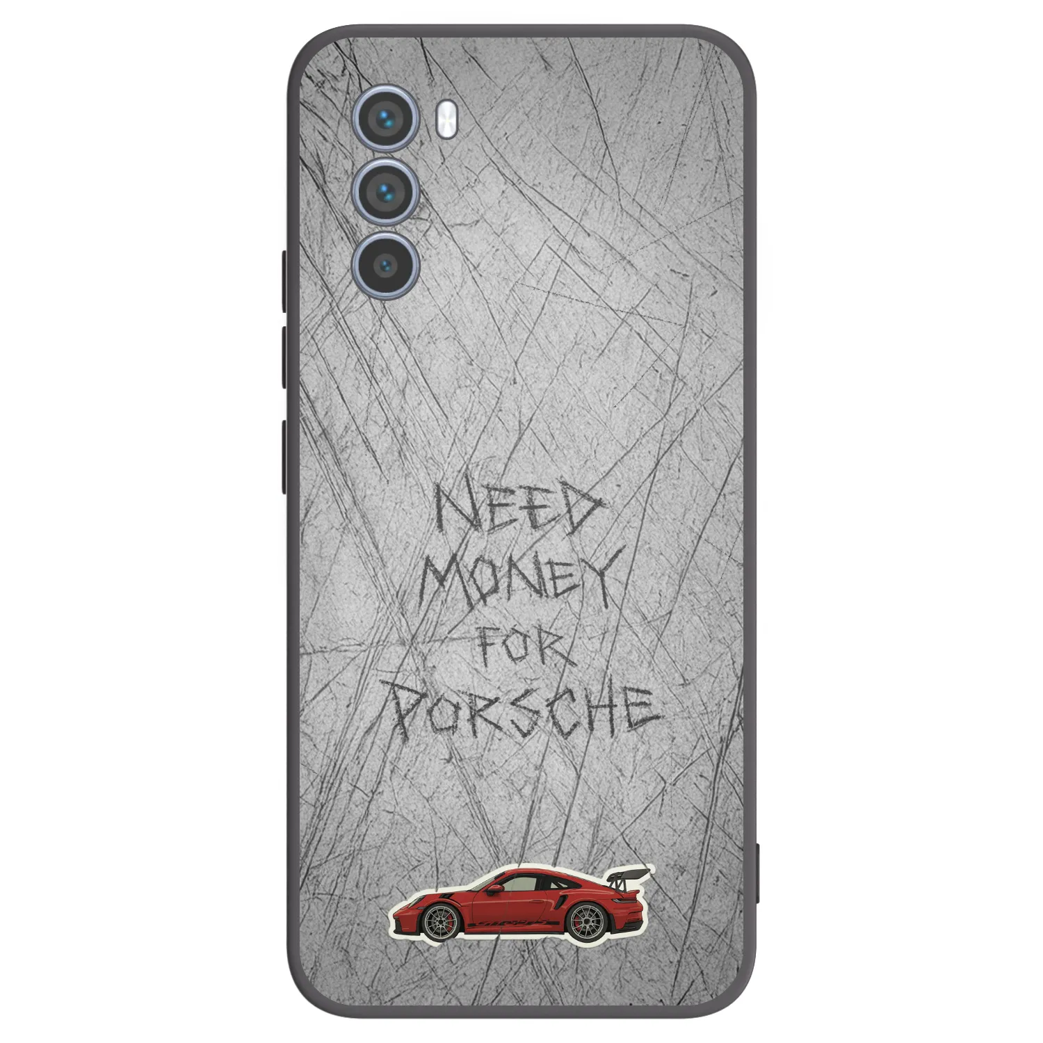 Picasee silikonski črni ovitek za Motorola Moto G62 - Garage Scratch