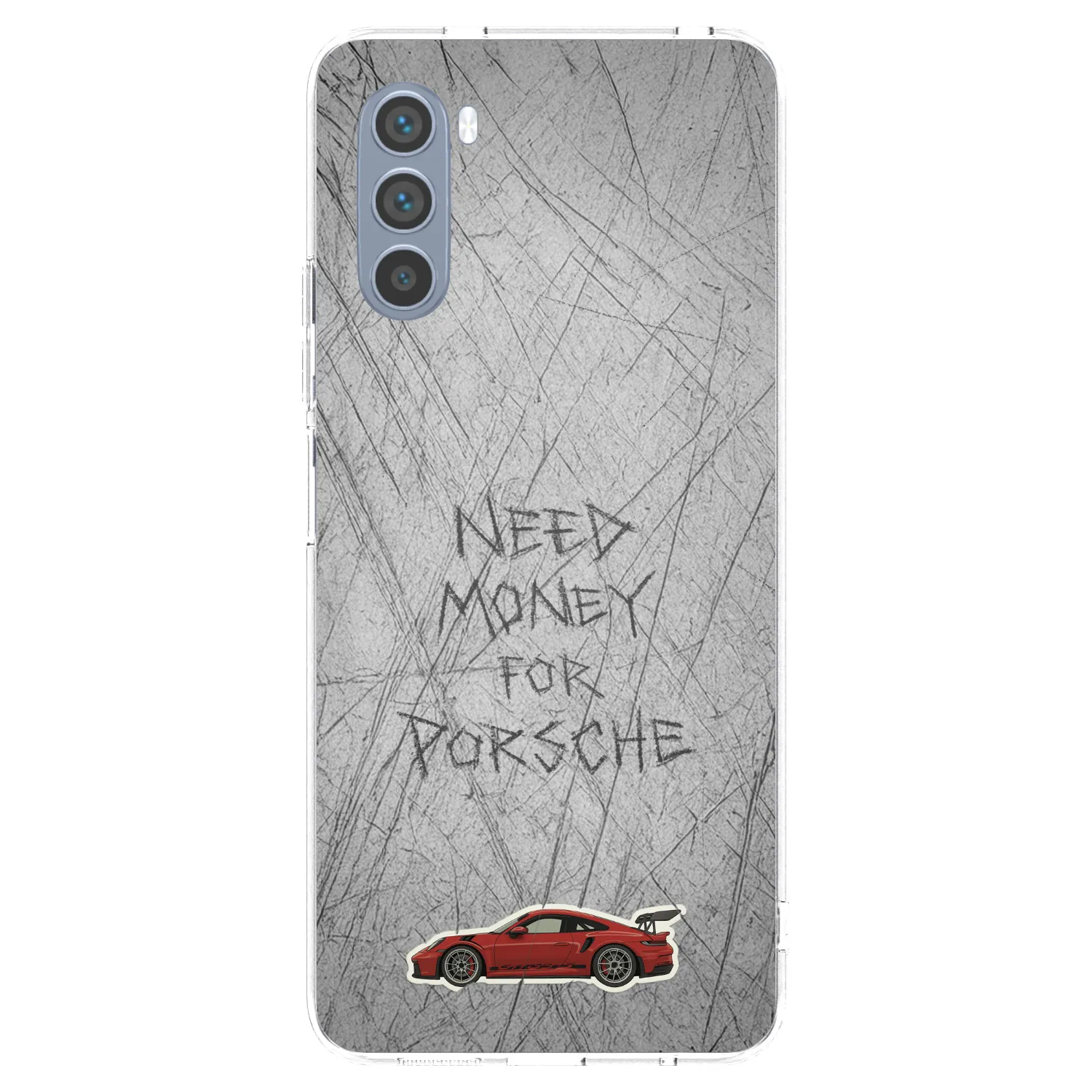 Picasee silikonski prozorni ovitek za Motorola Moto G62 - Garage Scratch