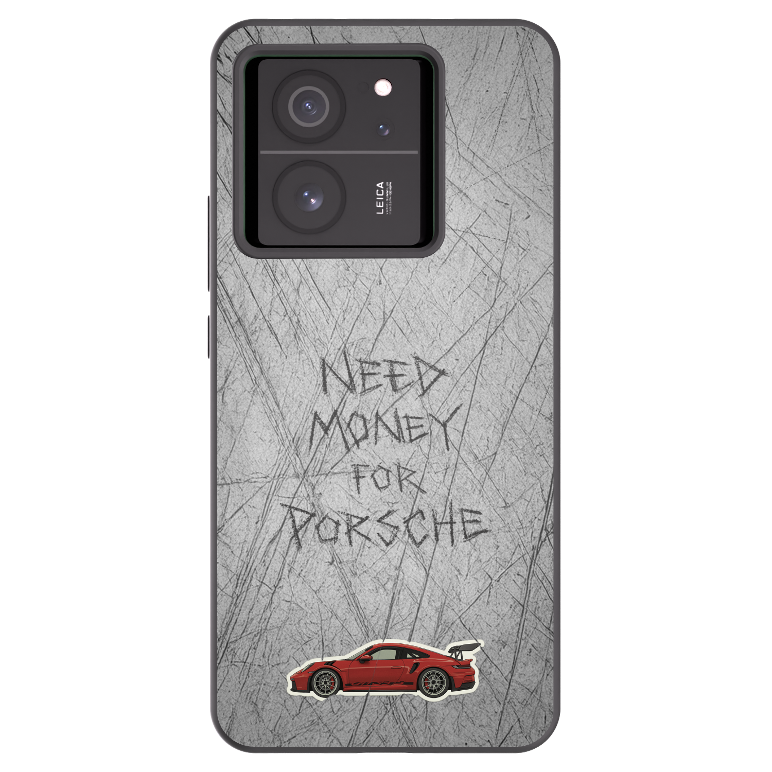 Picasee silikonski črni ovitek za Xiaomi 13T Pro - Garage Scratch