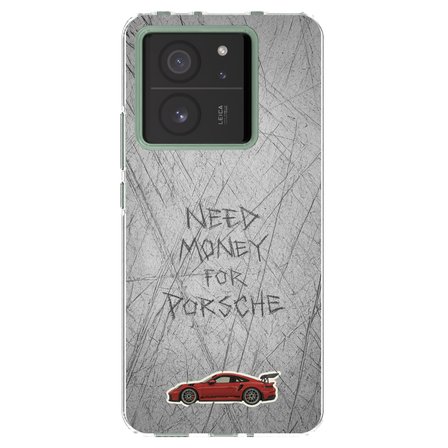 Picasee silikonski prozorni ovitek za Xiaomi 13T Pro - Garage Scratch