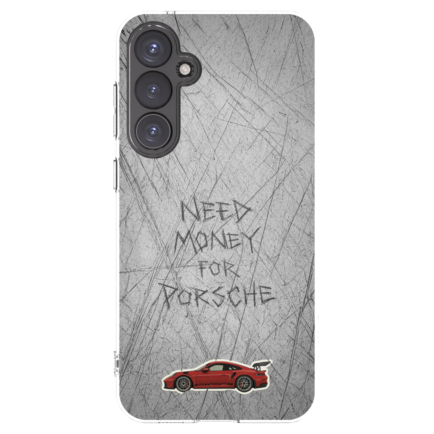 Picasee silikonski prozorni ovitek za Samsung Galaxy S23 FE S711B - Garage Scratch