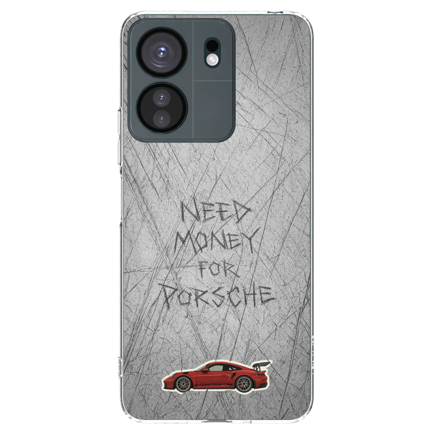 Picasee silikonski prozorni ovitek za Xiaomi Redmi 13C 4G - Garage Scratch