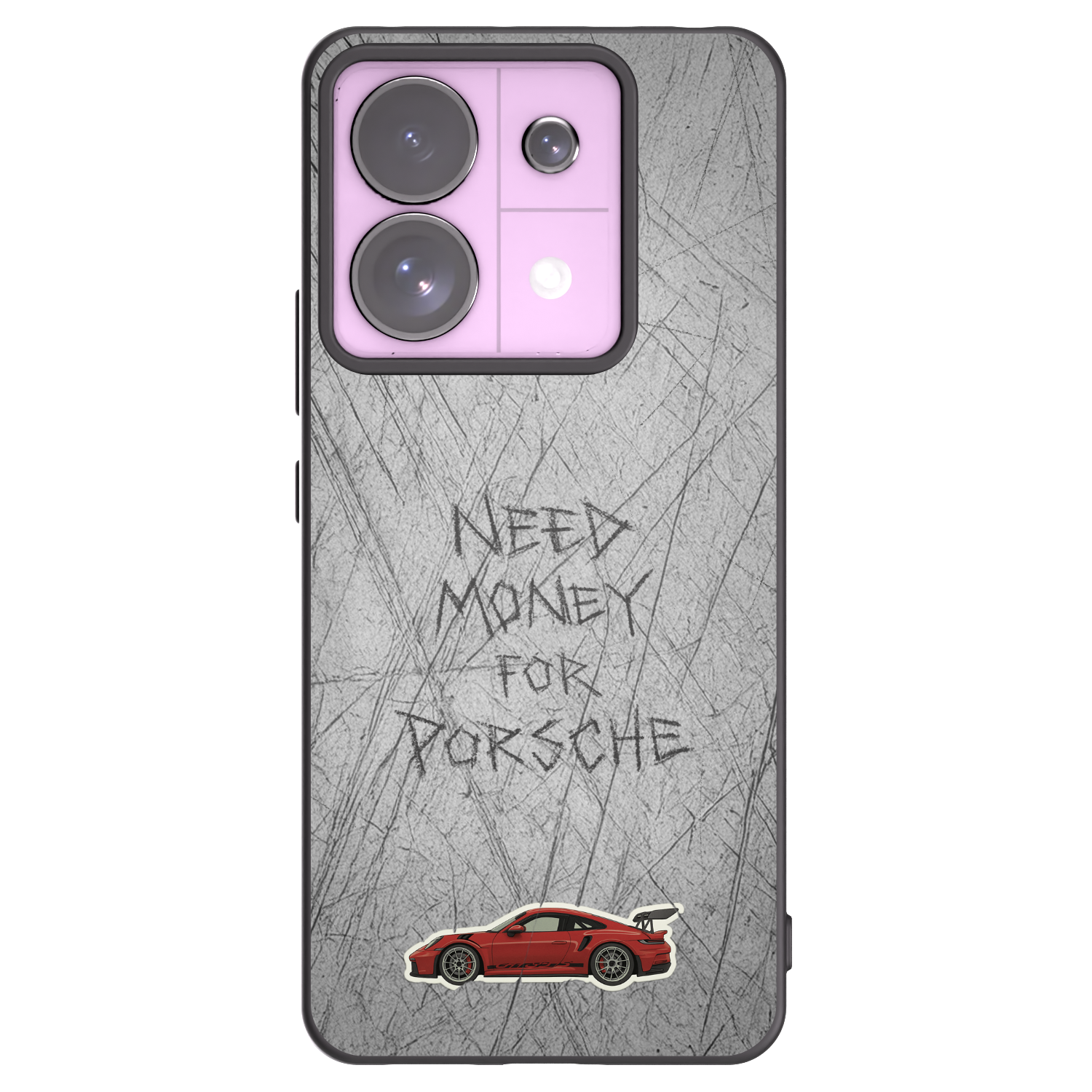 Picasee silikonski črni ovitek za Xiaomi Redmi Note 13 Pro 5G - Garage Scratch