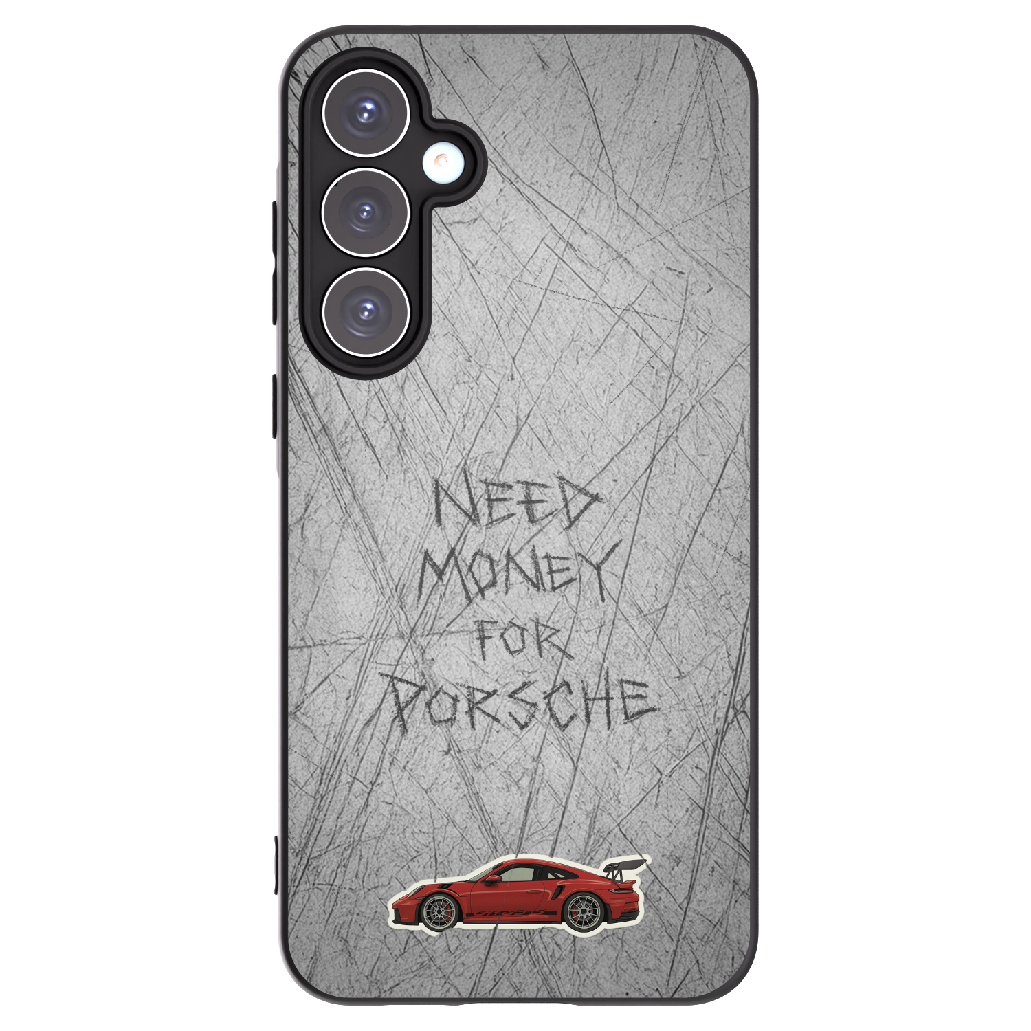 Picasee silikonski črni ovitek za Samsung Galaxy A55 5G A556B - Garage Scratch