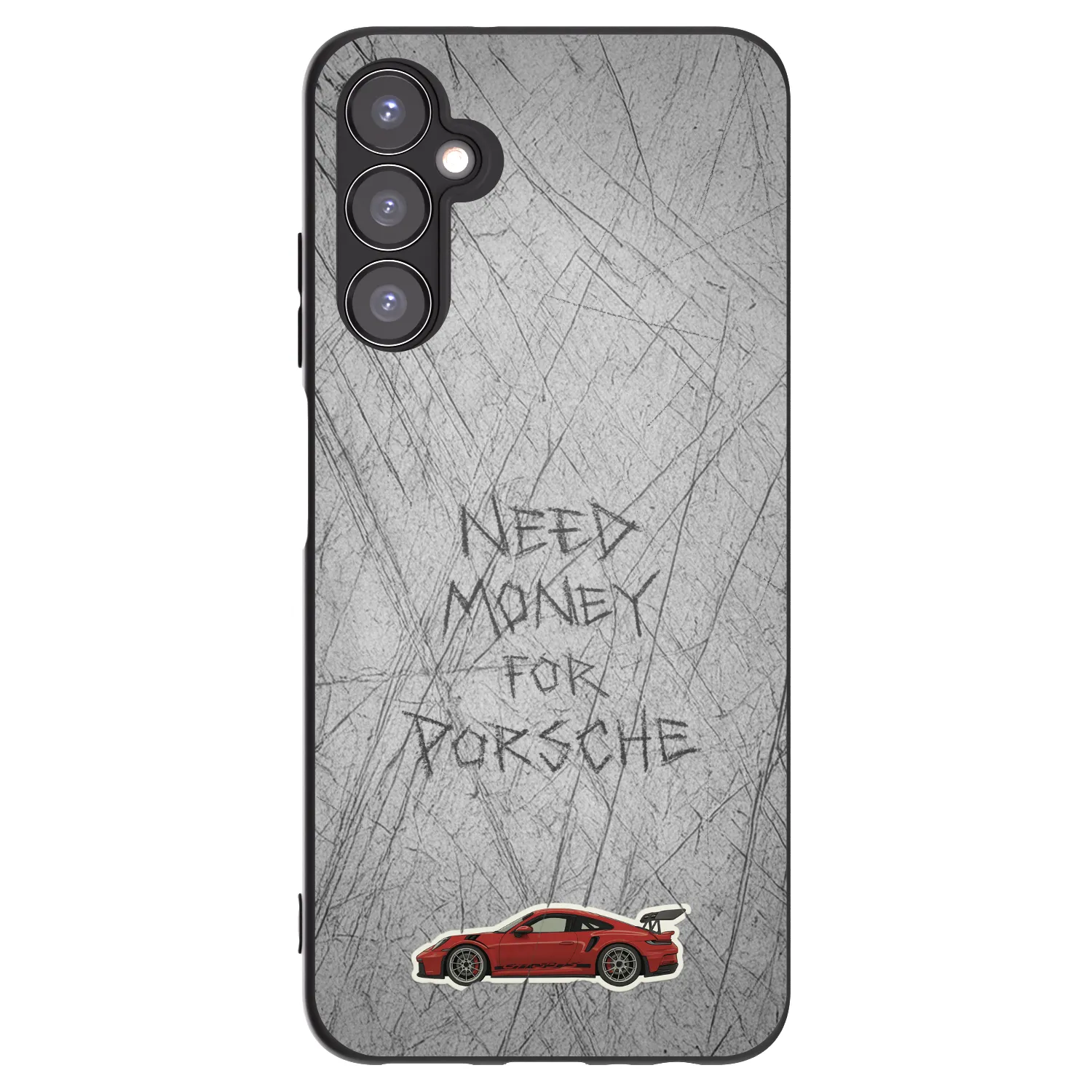 Picasee silikonski črni ovitek za Samsung Galaxy A05s A057G - Garage Scratch